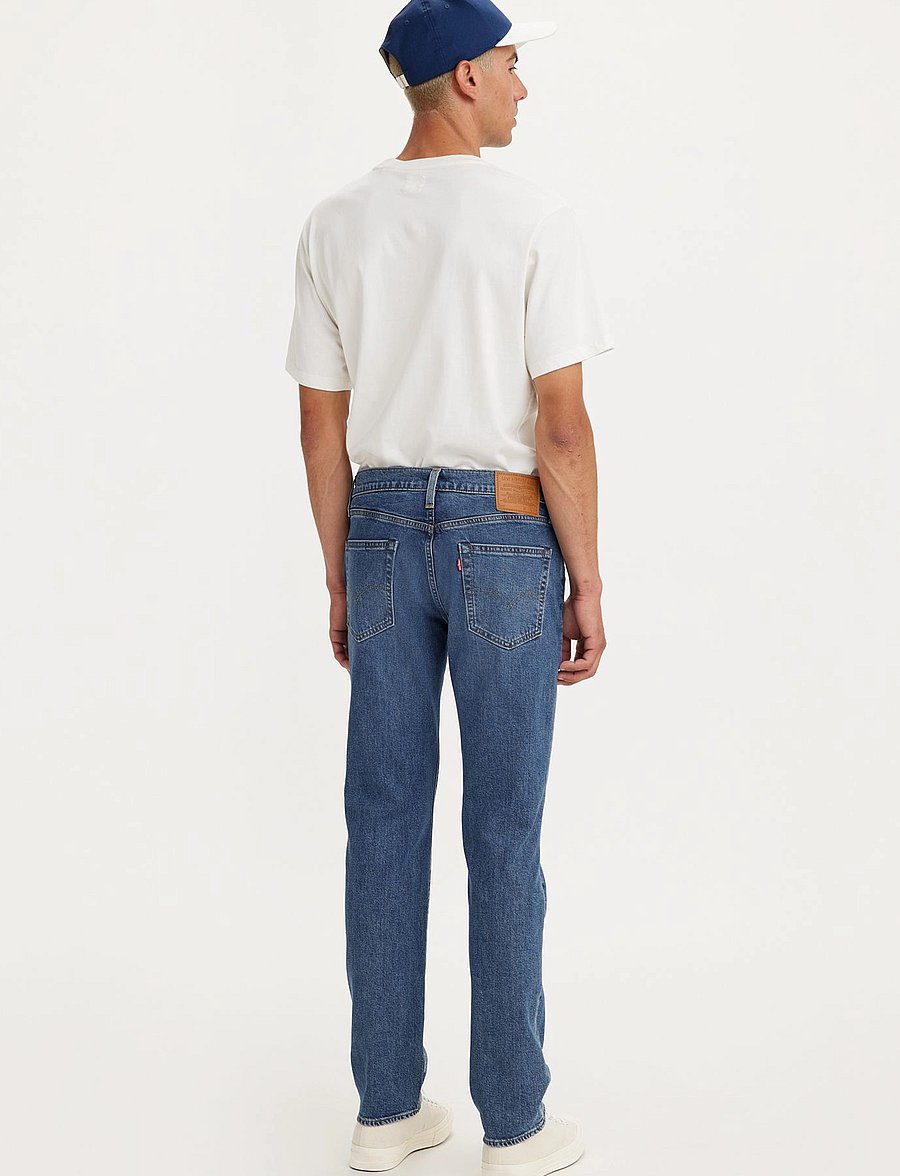 Levi's® - 511 SLIM EVERETT NIGHT OUT - kitsad teksad - dark indigo - worn in - 4
