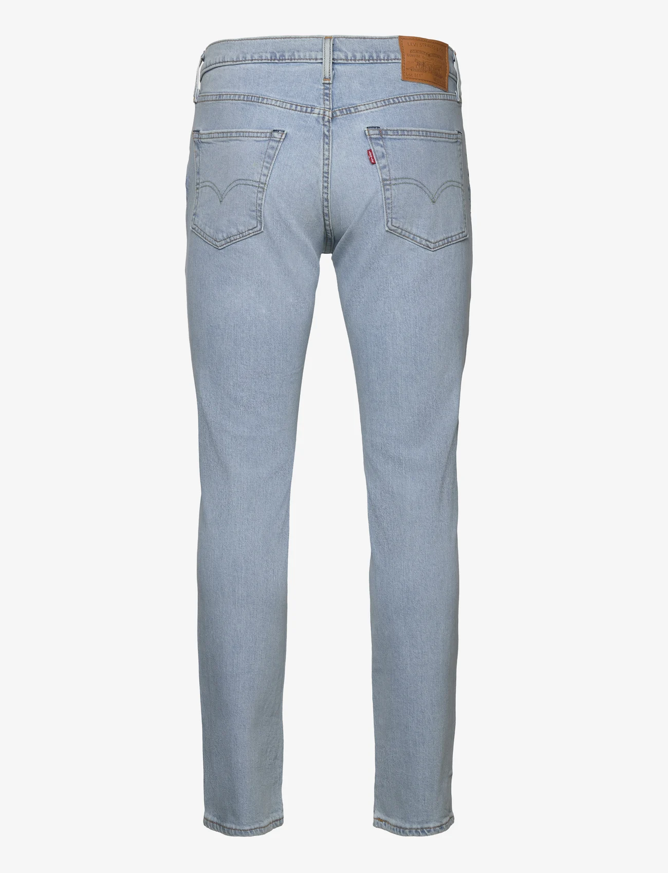 LEVI´S Men - 511 SLIM Z1955 LIGHT INDIGO WO - džinsa bikses ar tievām starām - light indigo - worn in - 1