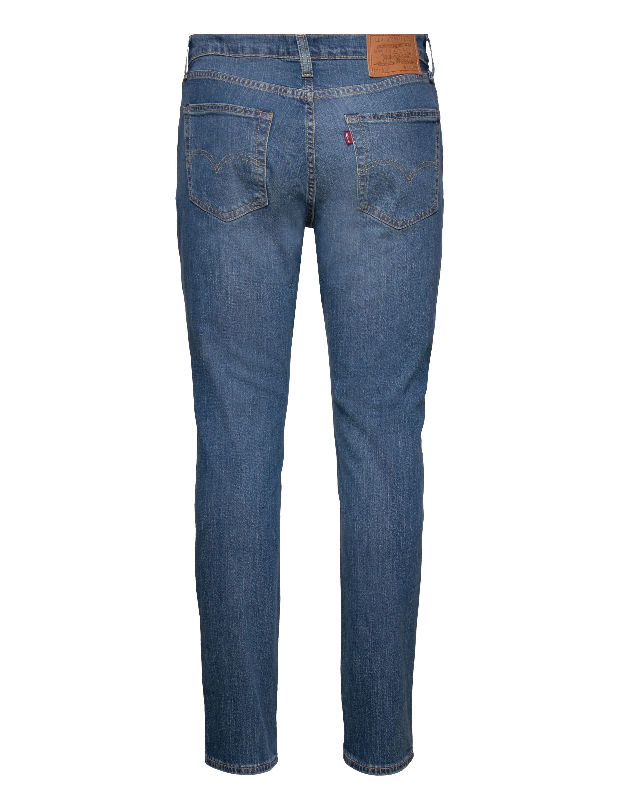 LEVI´S Men - 511 SLIM SHITAKE - med indigo - worn in - 1