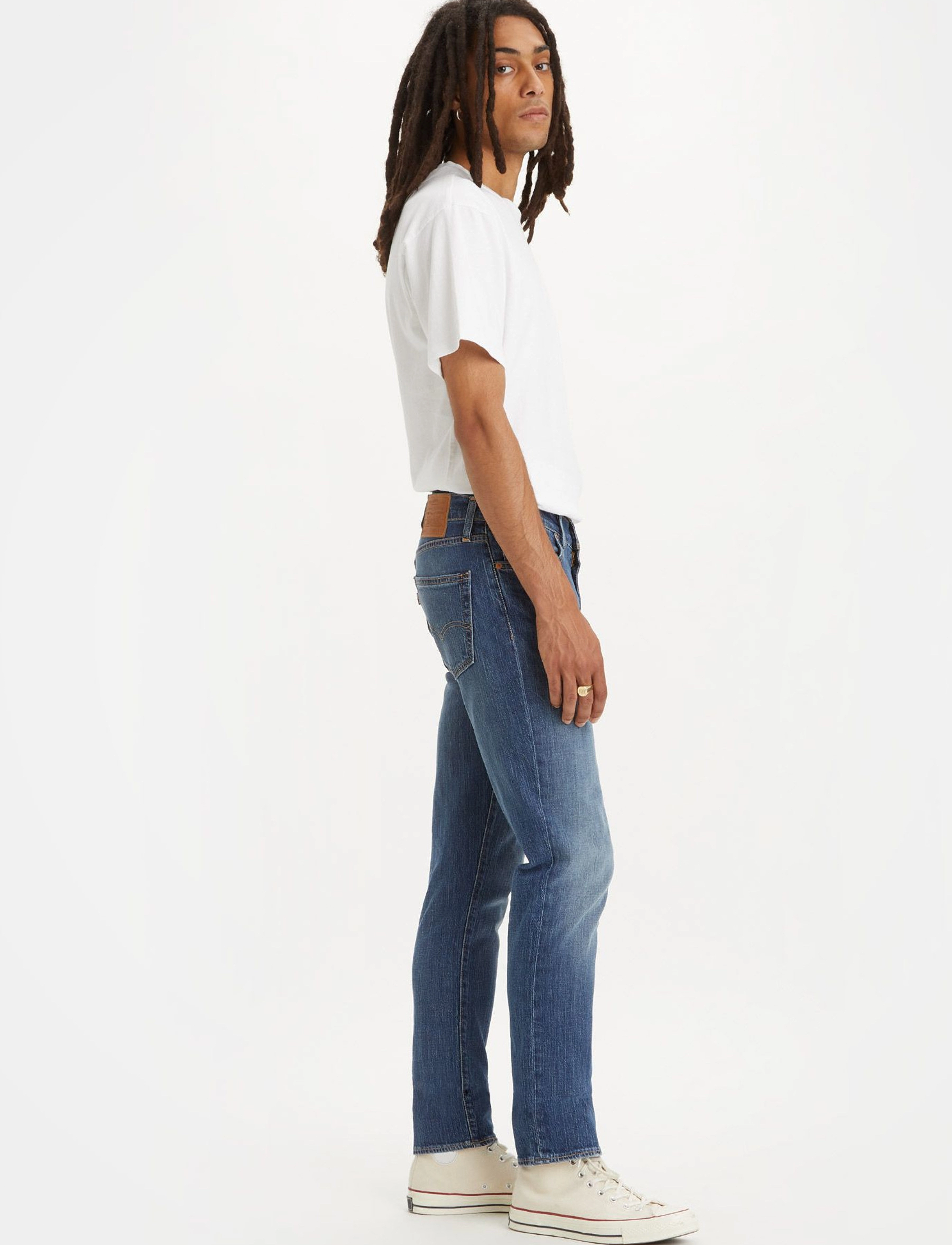 LEVI´S Men - 511 SLIM SHITAKE - med indigo - worn in - 5