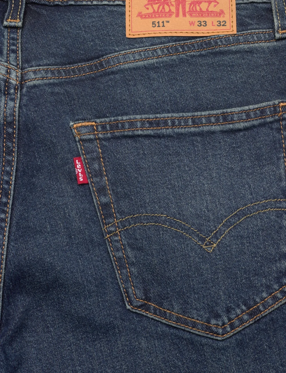 Levi's® - 511 SLIM FIGURE IT OUT ADV - slim jeans - dark indigo - worn in - 5