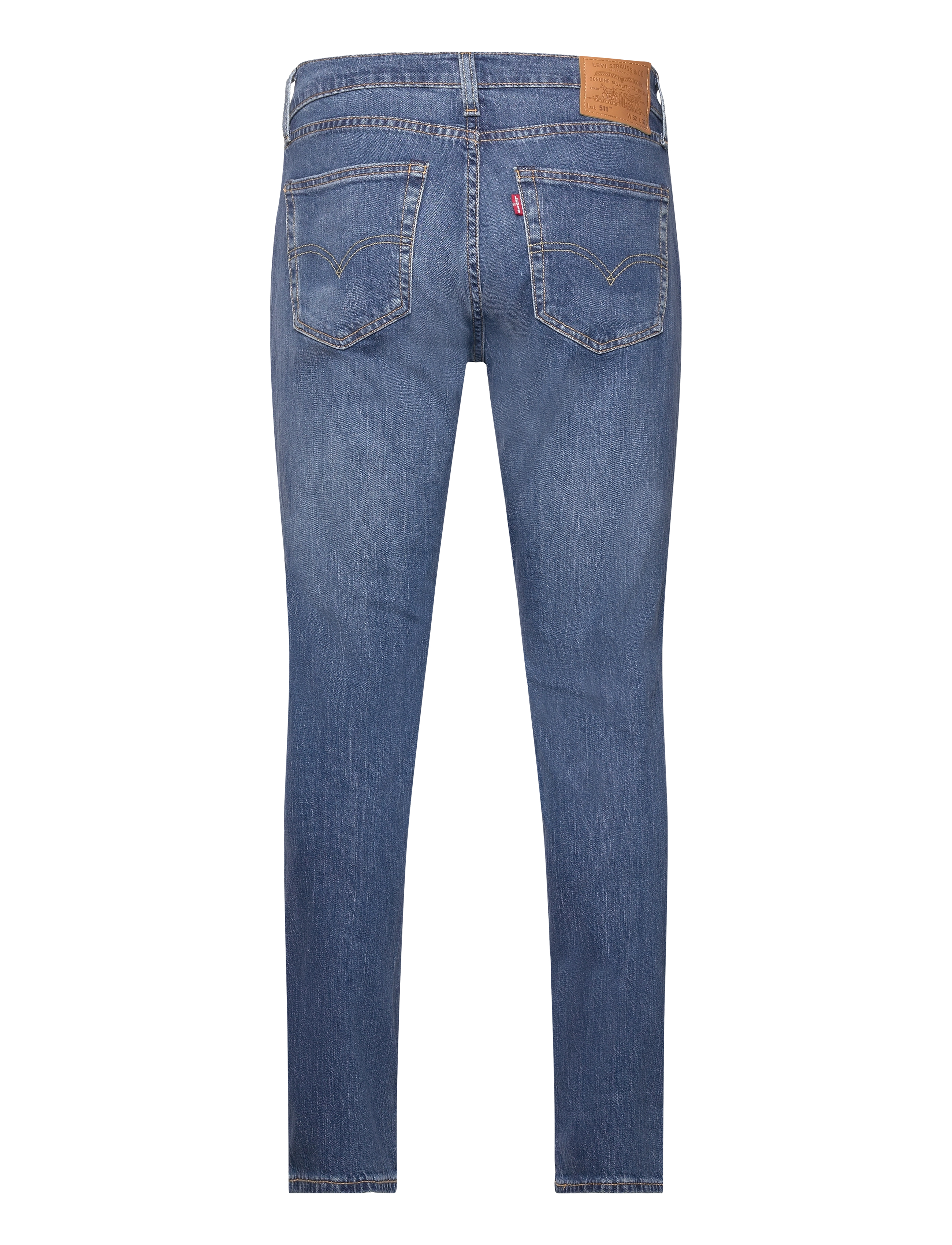 LEVI´S Men - 511 SLIM NICE AND SIMPLE - med indigo - worn in - 1