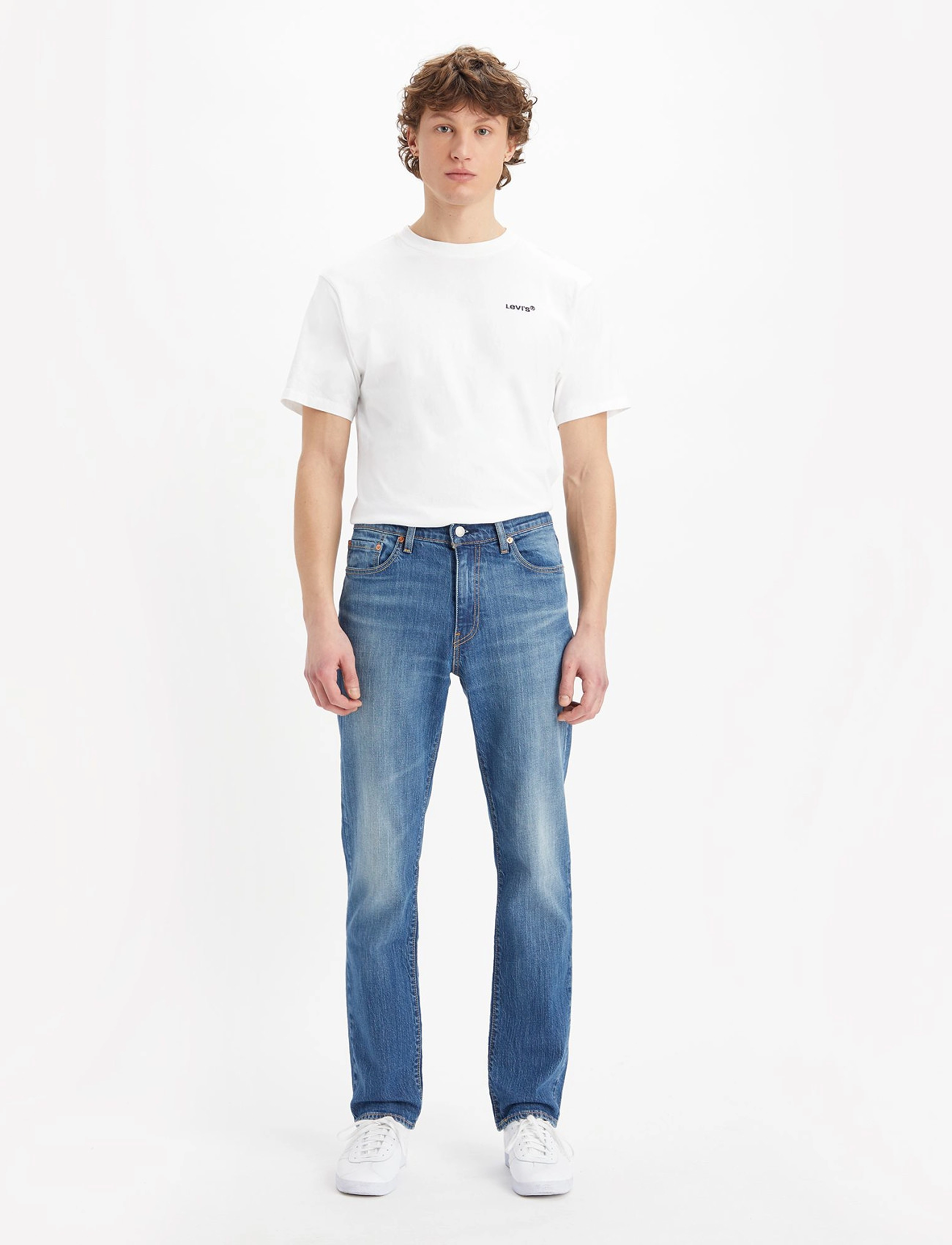 LEVI´S Men - 511 SLIM NICE AND SIMPLE - med indigo - worn in - 3