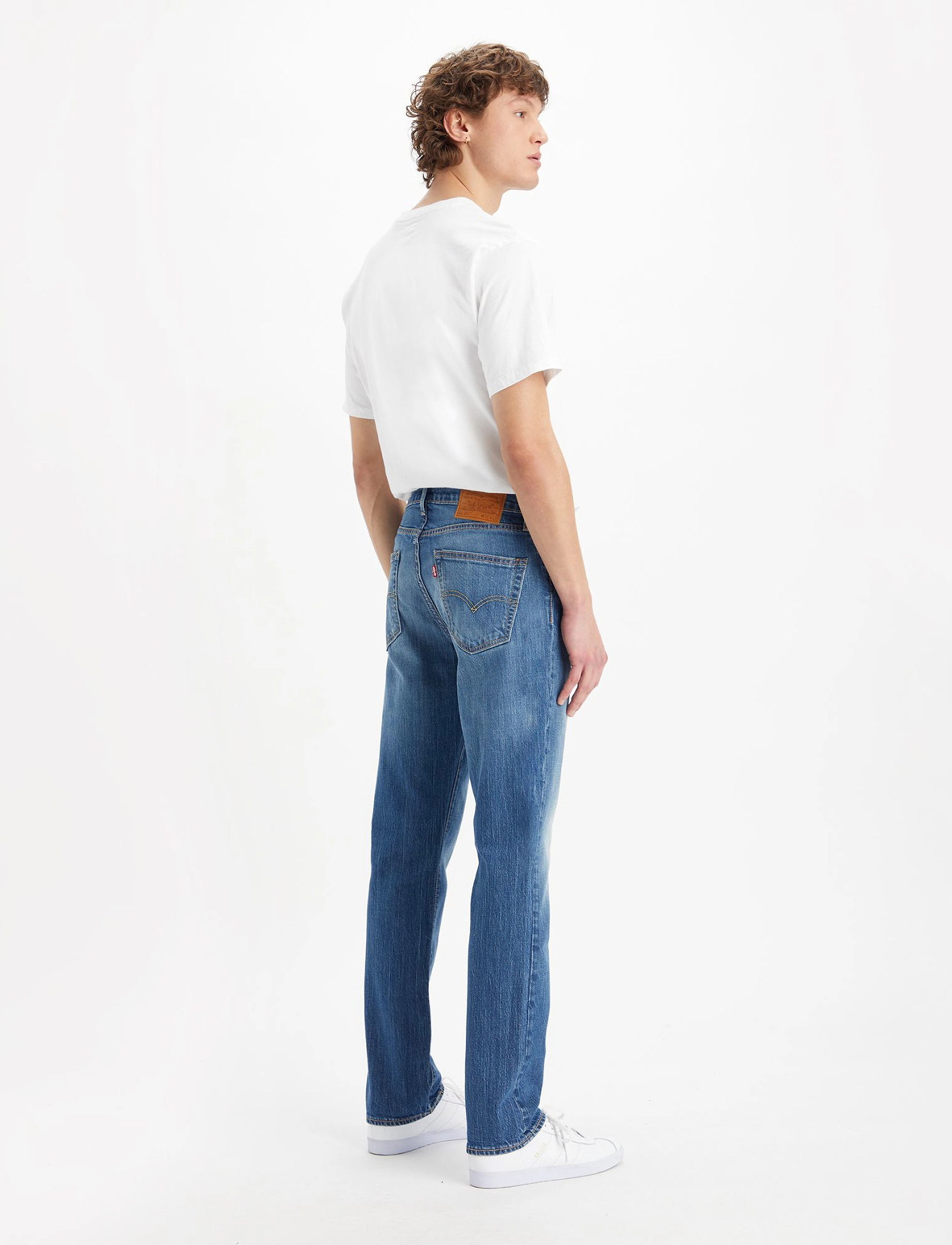 LEVI´S Men - 511 SLIM NICE AND SIMPLE - med indigo - worn in - 4