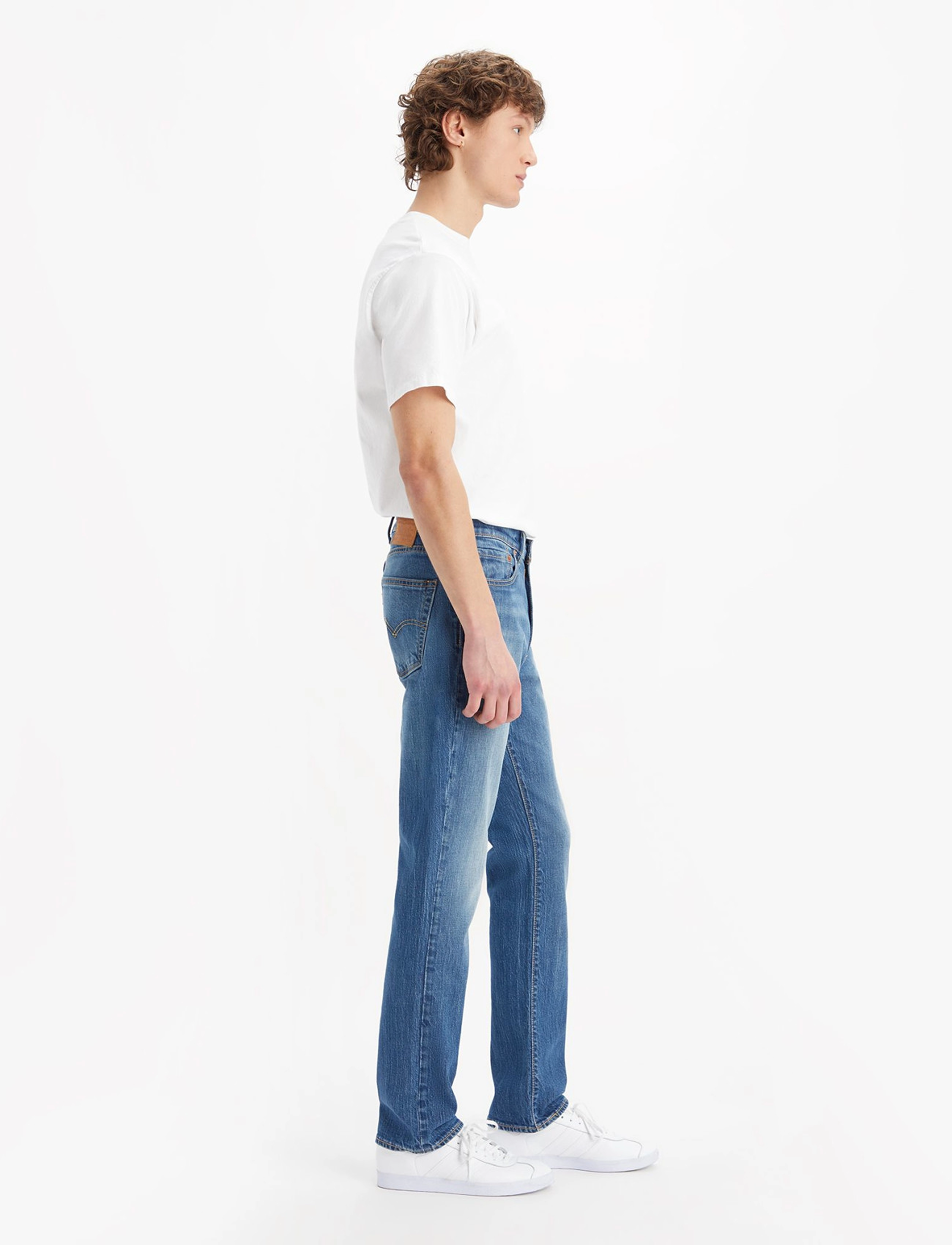 LEVI´S Men - 511 SLIM NICE AND SIMPLE - med indigo - worn in - 5