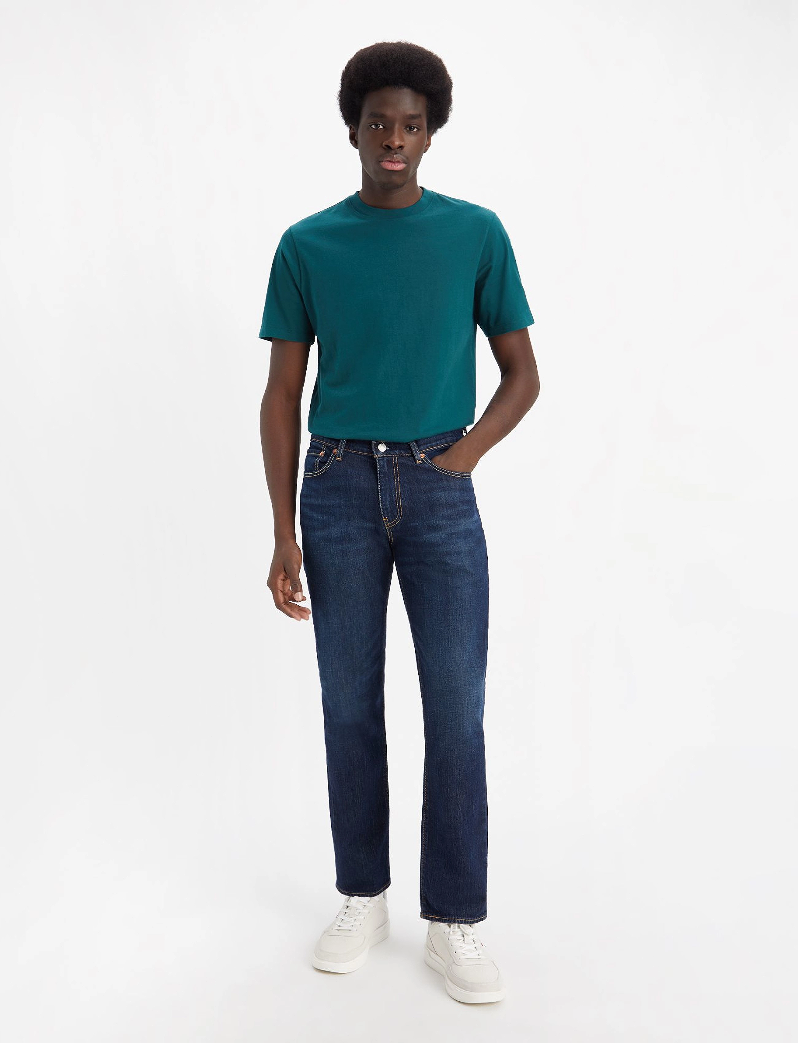 LEVI´S Men - 511 SLIM KEEPIN IT CLEAN - med indigo - worn in - 2
