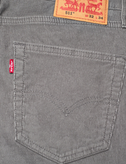 LEVI´S Men - 511 SLIM PEWTER S 14W CORD - džinsa bikses ar tievām starām - greys - 4