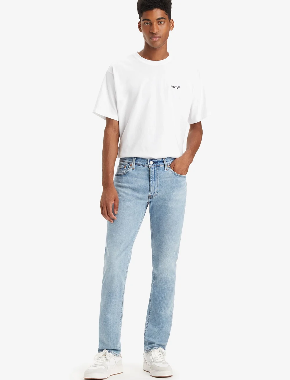 Levi's® - 511 SLIM CALL IT OFF - slim jeans - med indigo - worn in - 3