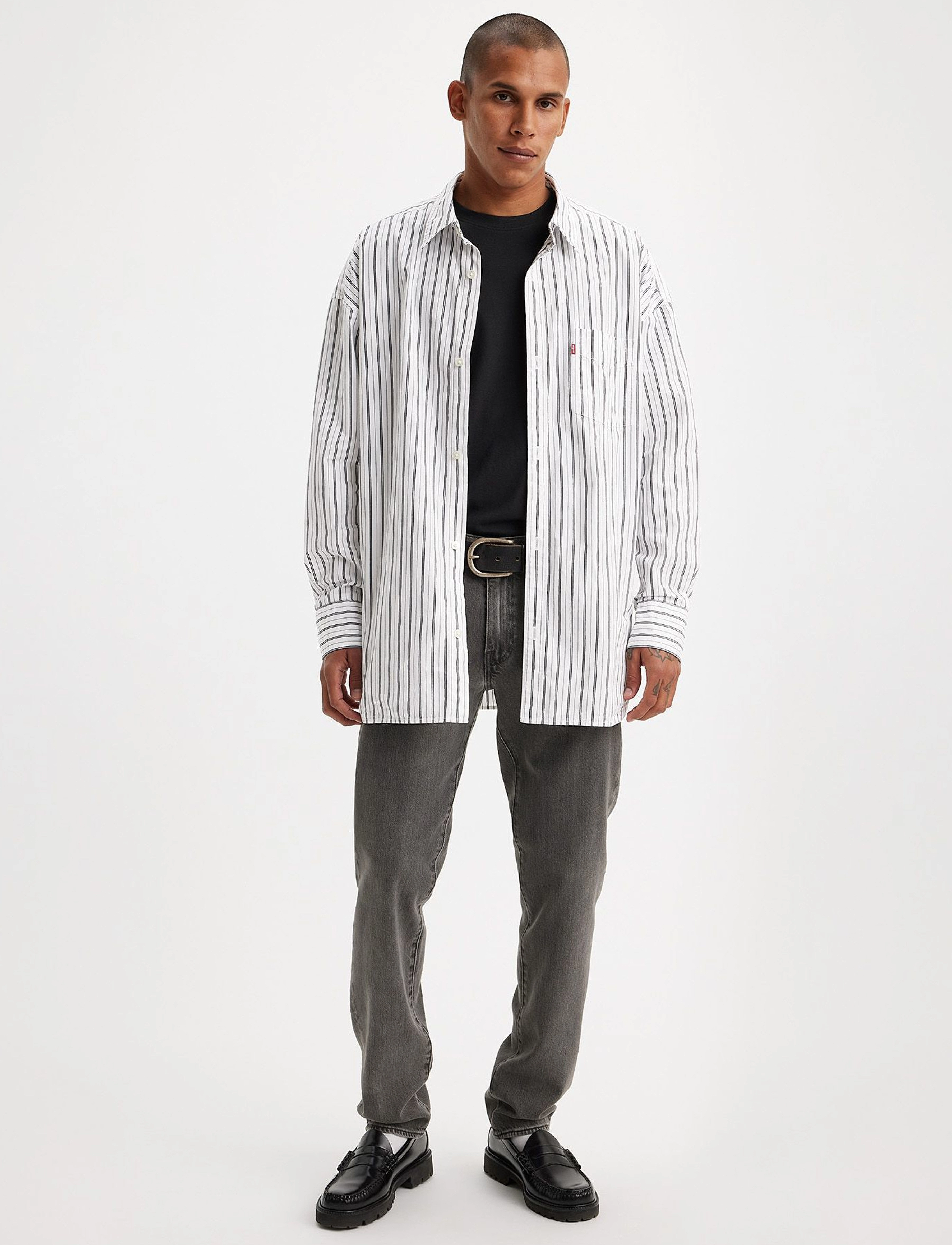 LEVI´S Men - 511 SLIM POWER LINES - greys - 2