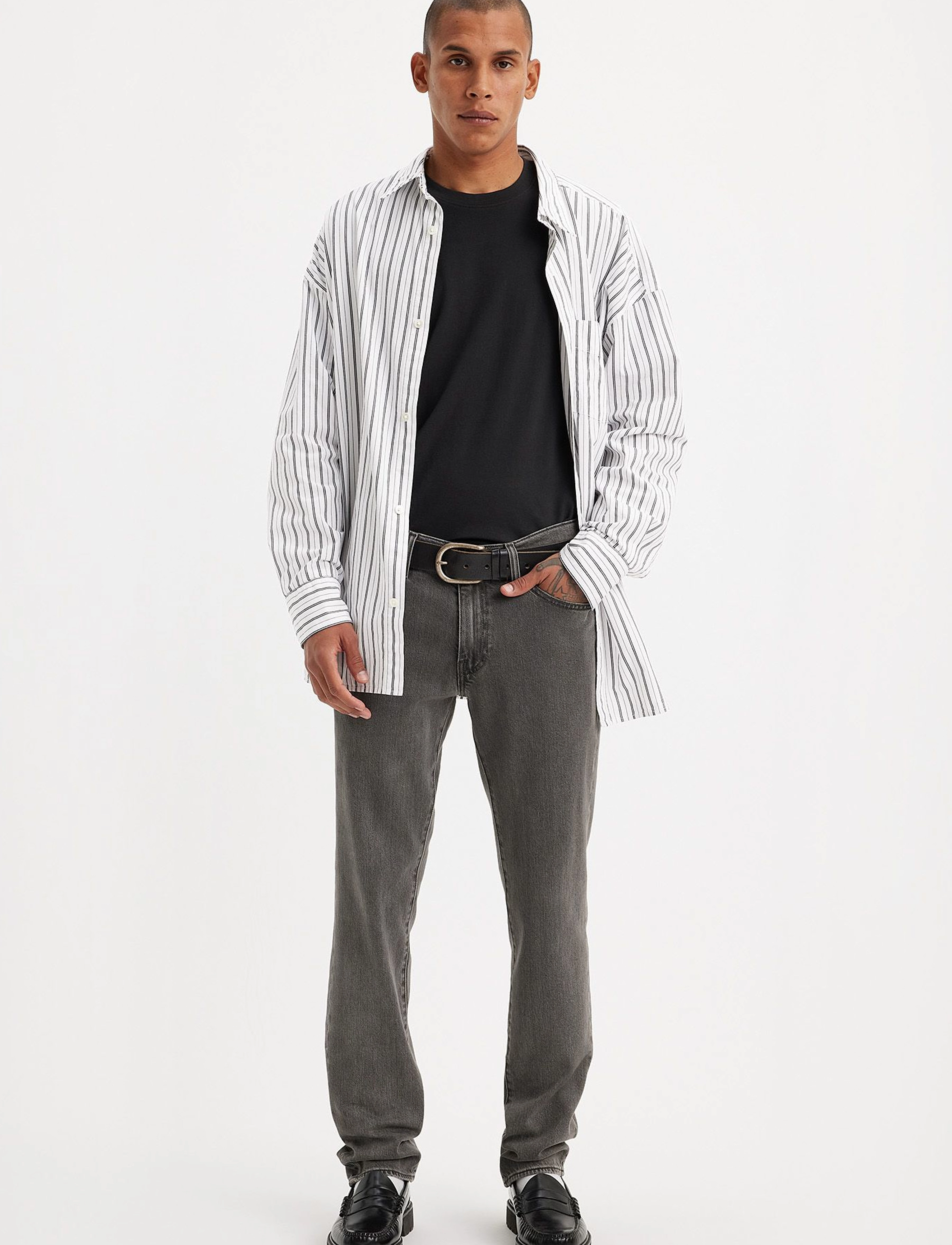LEVI´S Men - 511 SLIM POWER LINES - greys - 3