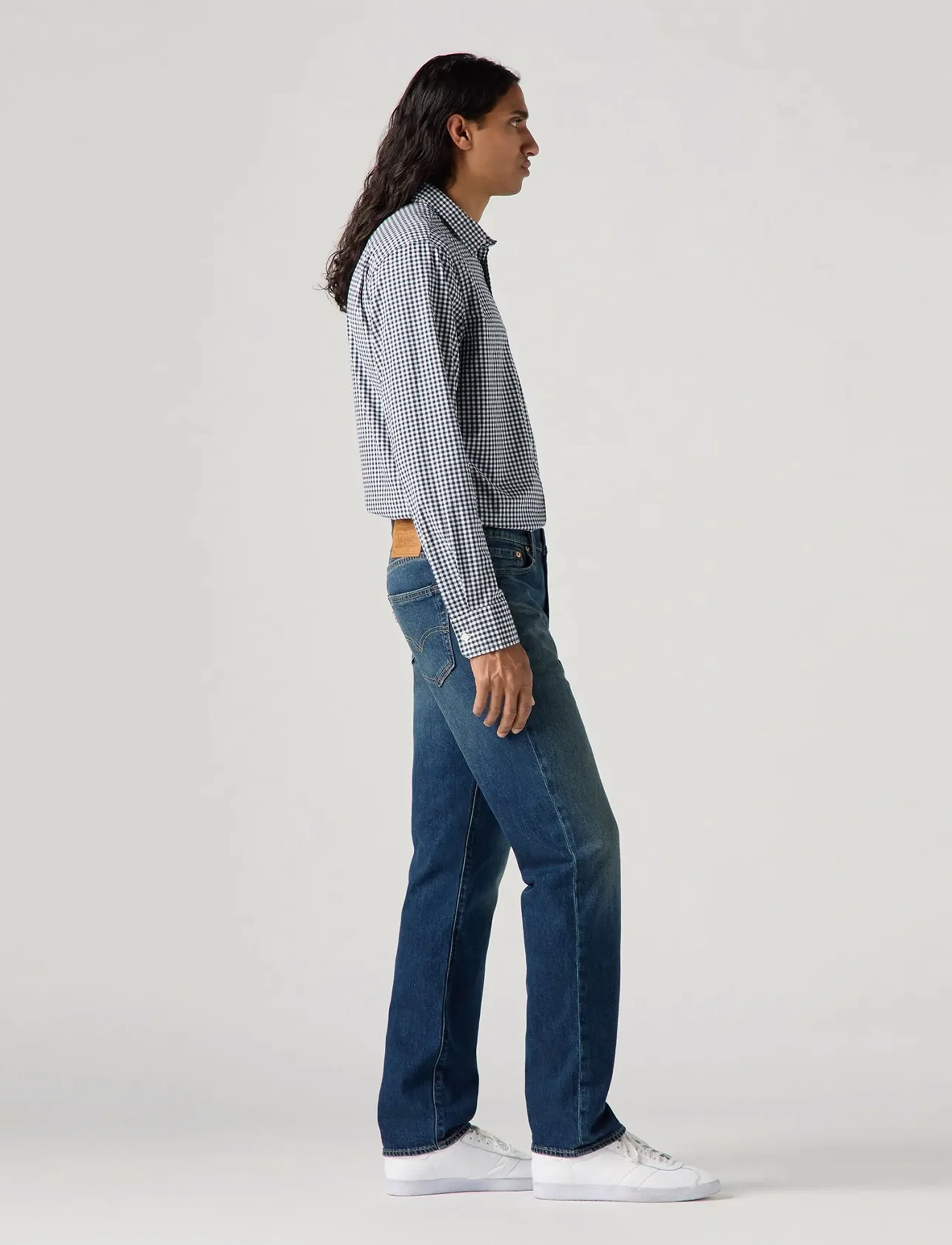 Levi's® - 511 SLIM WORLD VIEW - dark indigo - worn in - 3