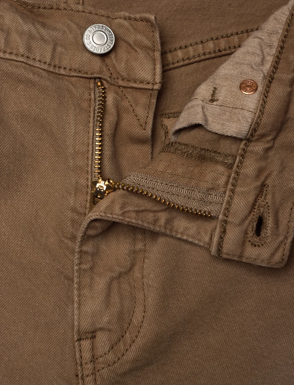 Levi's® - 511 SLIM ASH TREE BROWN GD - slim jeans - browns - 5