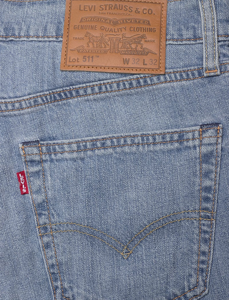 Levi's® - 511 SLIM ON THE HORIZON LTWT - slim jeans - light indigo - worn in - 4