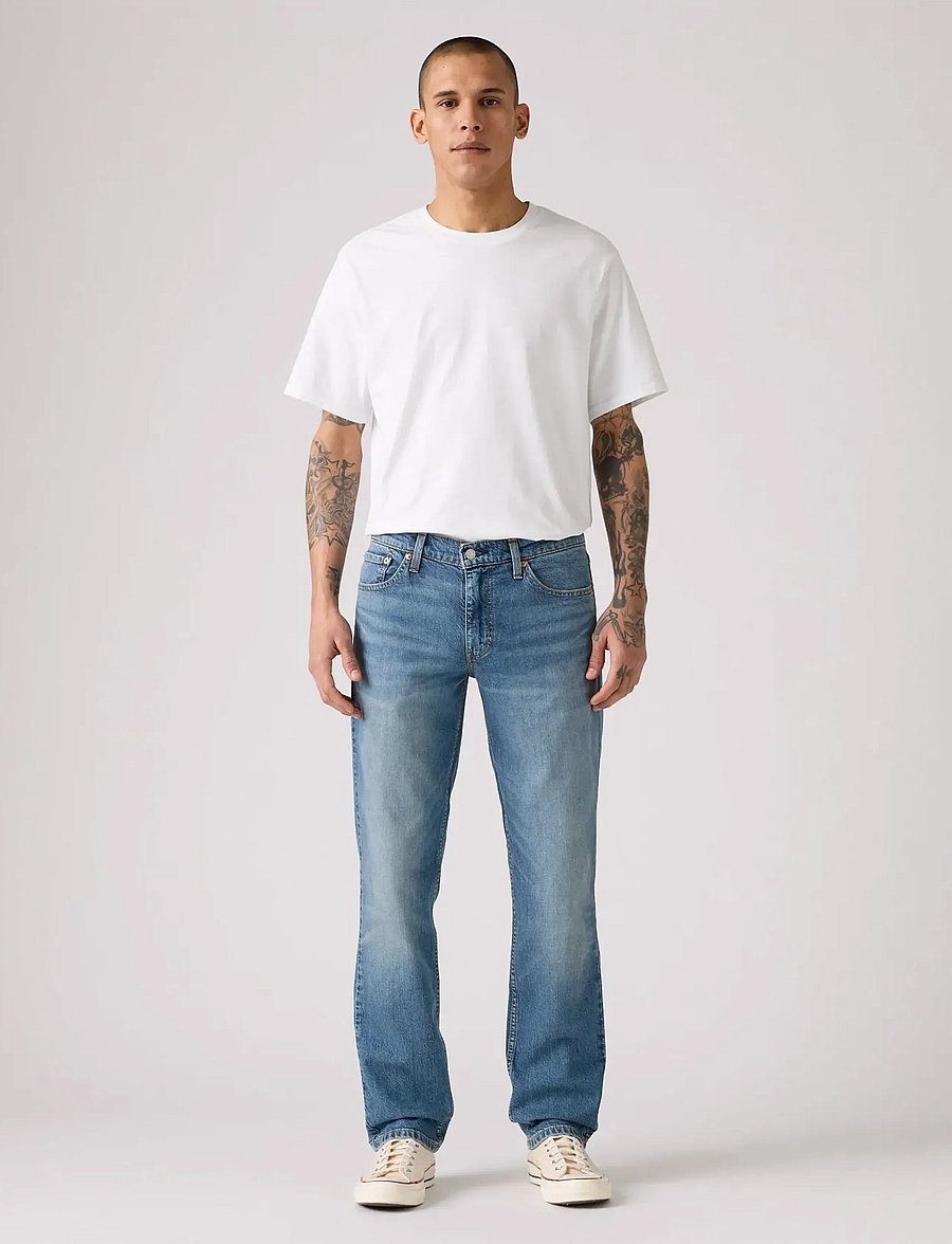 Levi's® - 511 SLIM CLOUD WATCHING - slim jeans - med indigo - worn in - 0