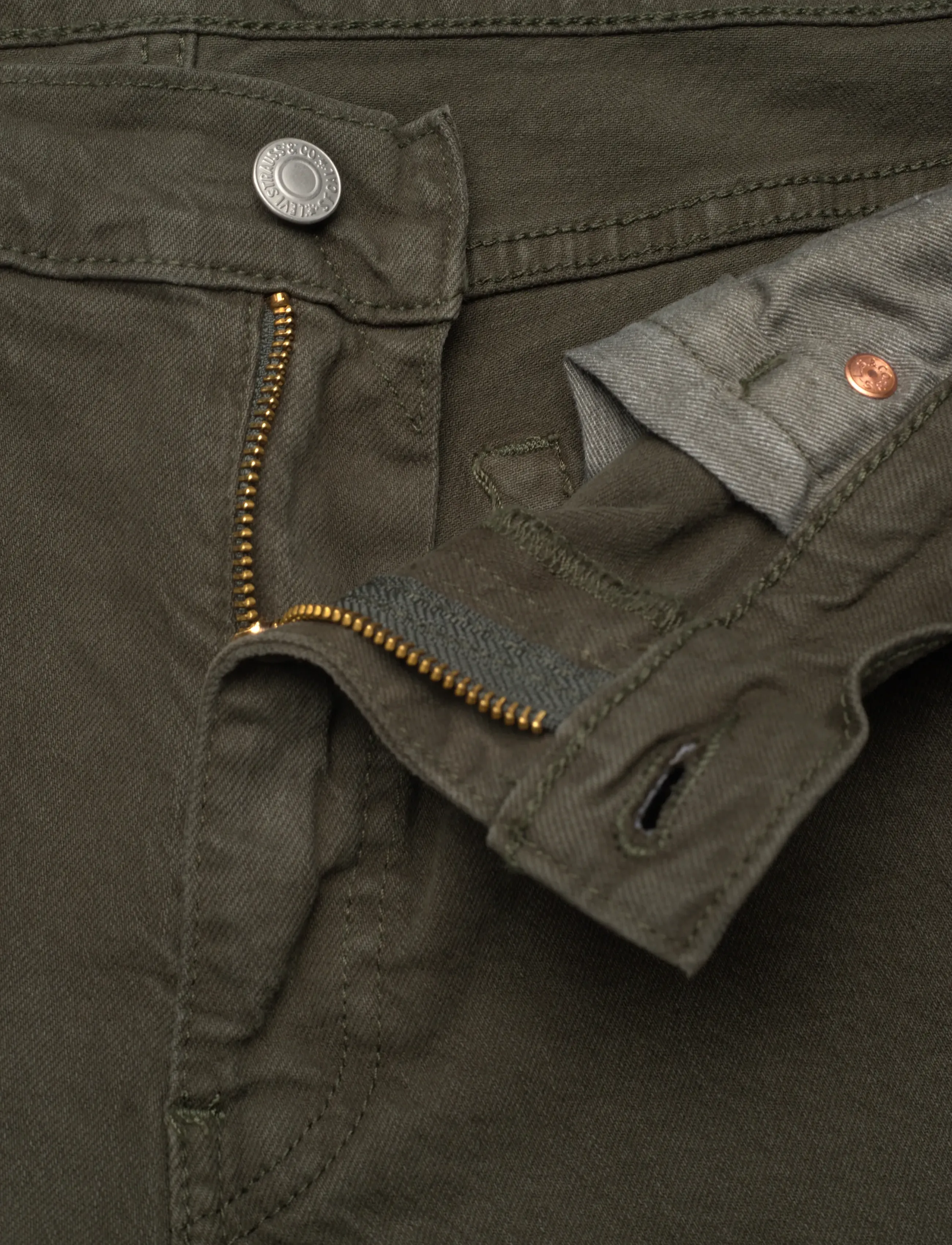 Levi's® - 511 SLIM LEAFY GREENS GD - kelnės & džinsai - greens - 5
