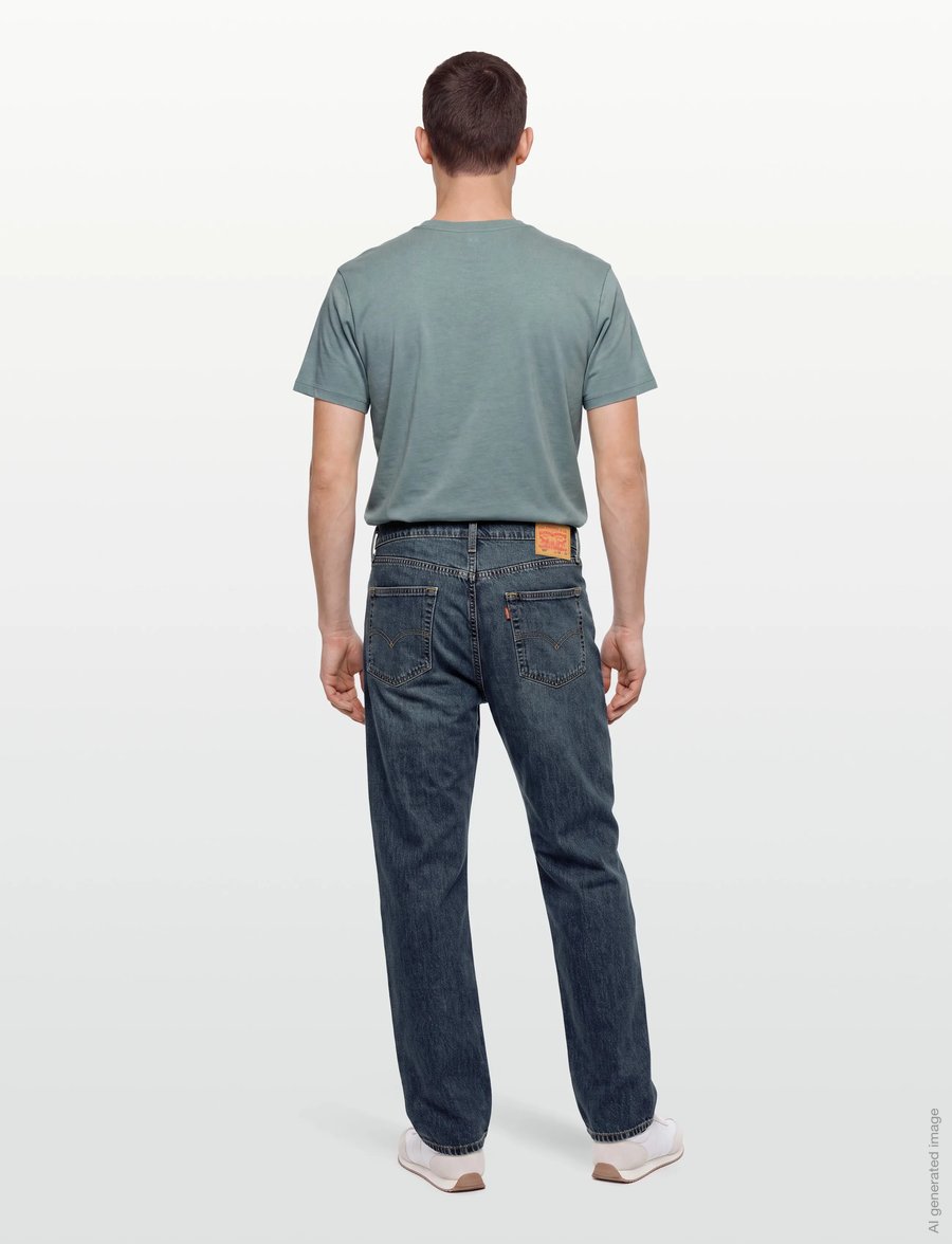 Levi's® - 511 SLIM WATERFALL COOL - slim fit jeans - med indigo - worn in - 4