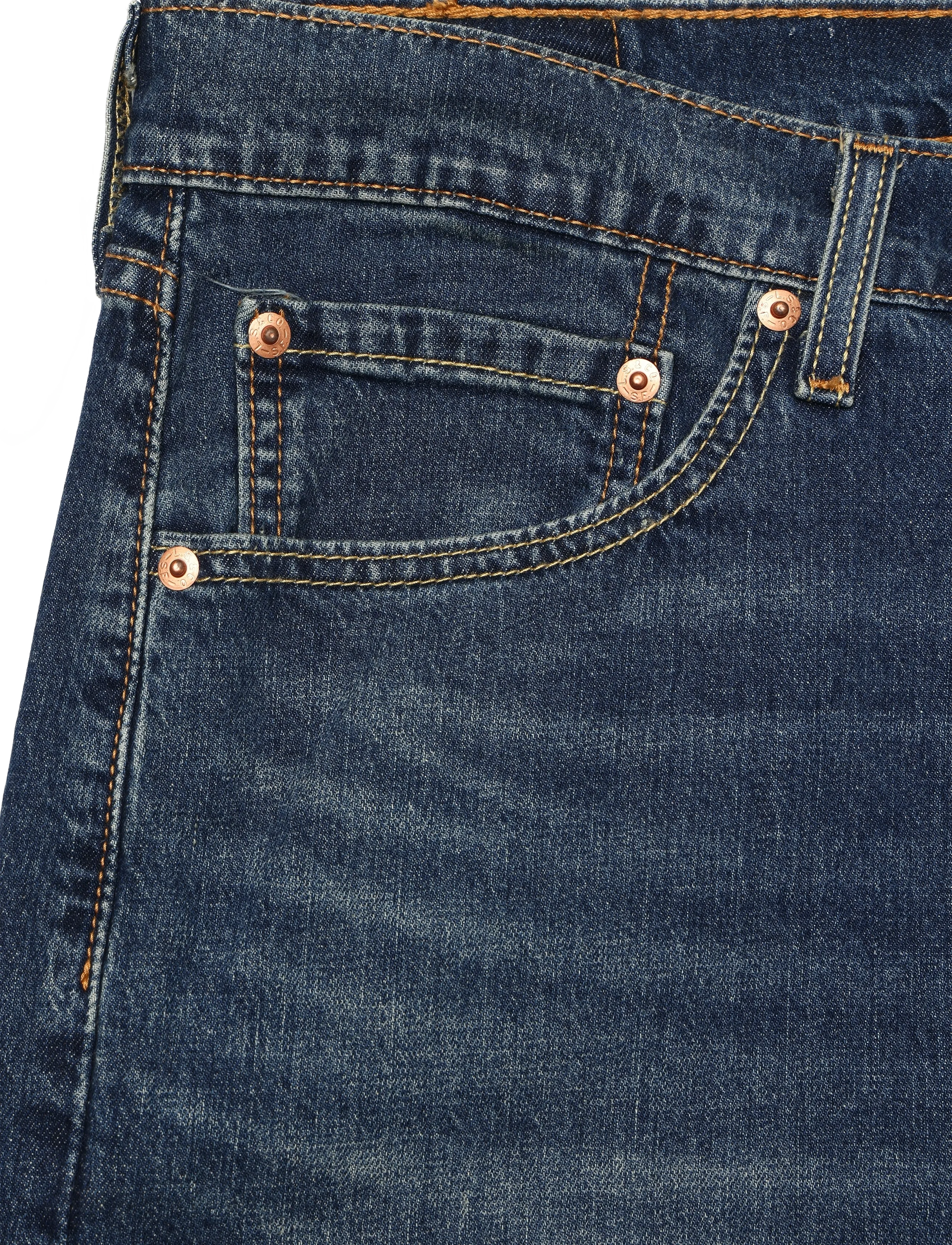 Levi's® - 511 SLIM WATERFALL COOL - med indigo - worn in - 2