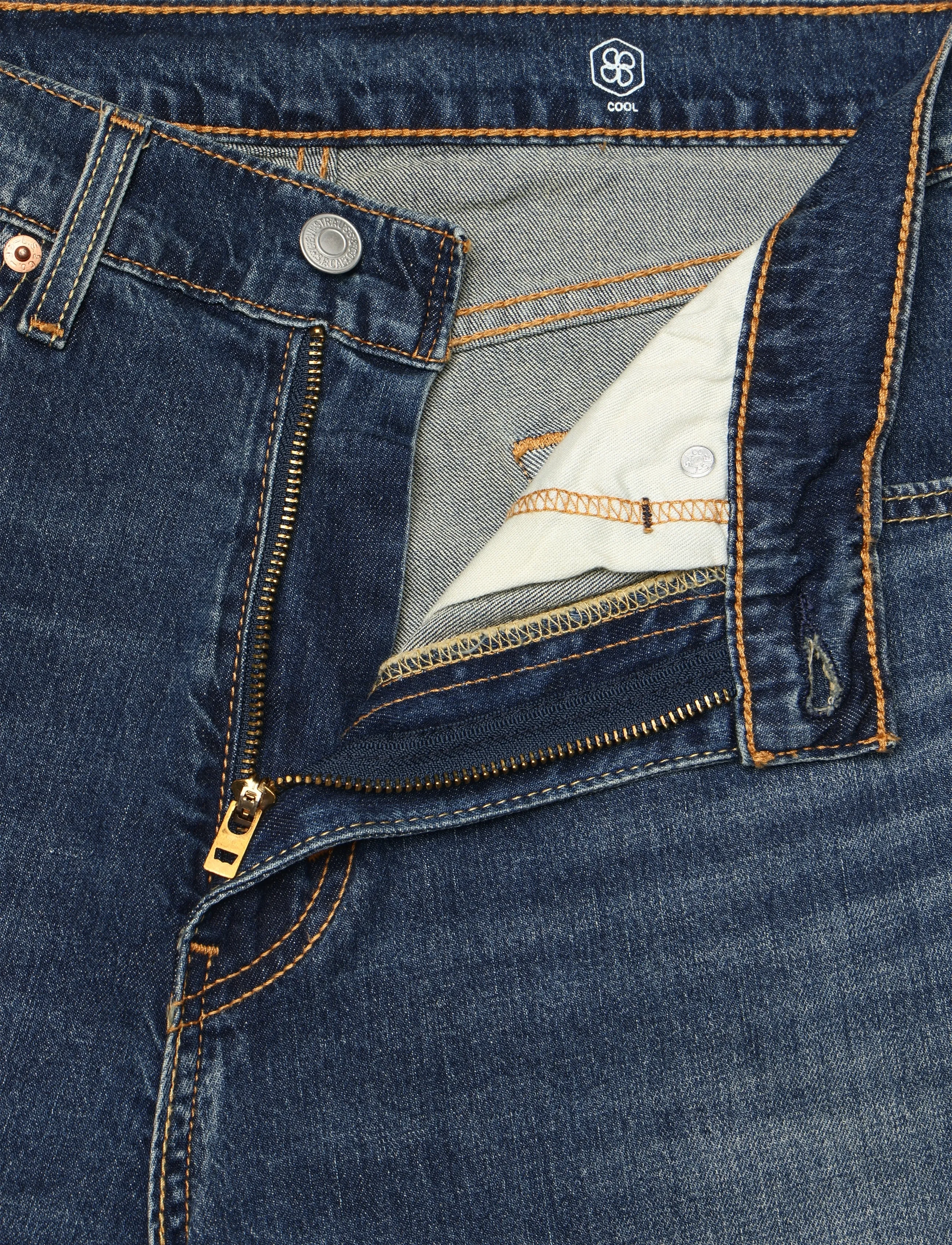 Levi's® - 511 SLIM WATERFALL COOL - med indigo - worn in - 3