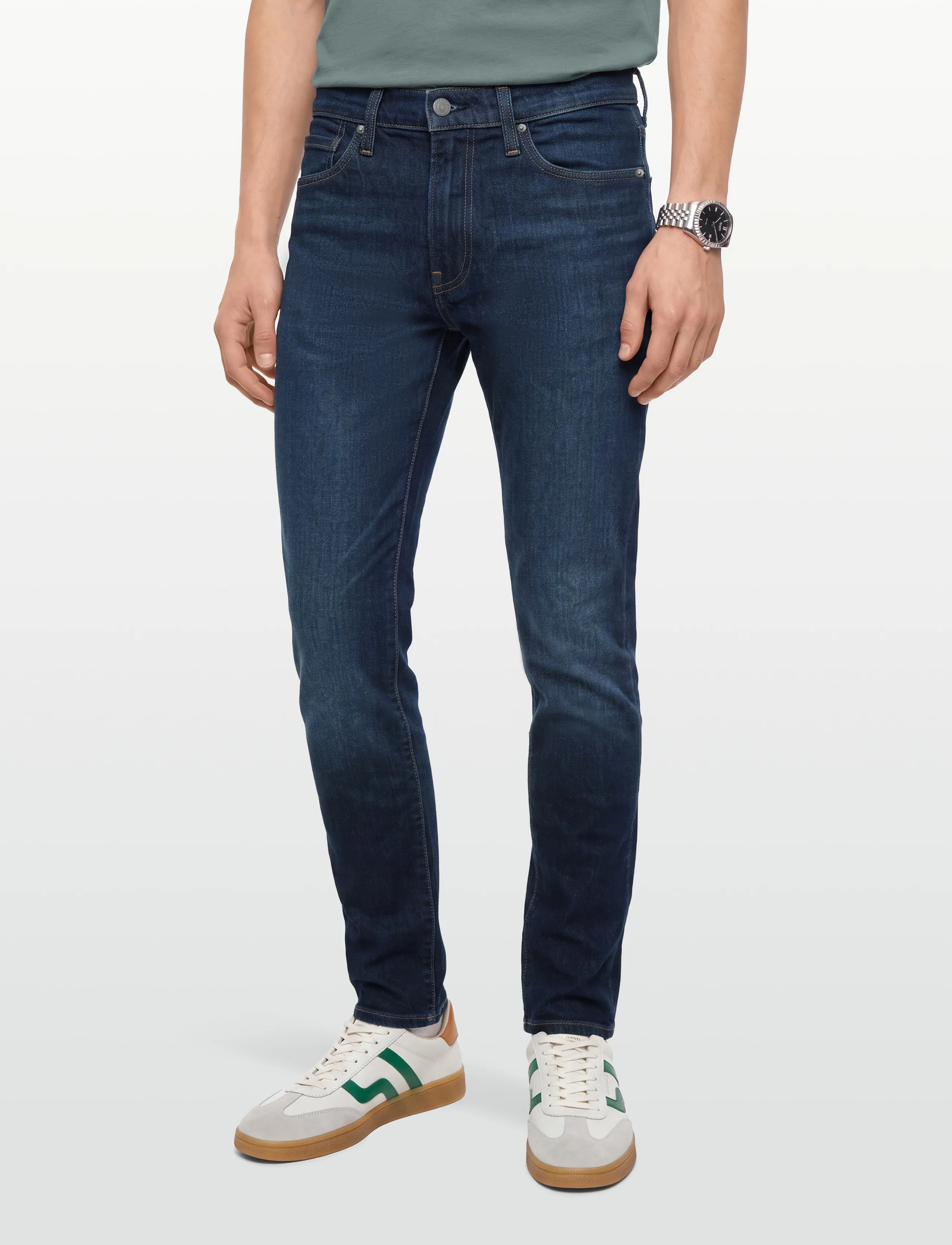 Levi's® - 511 SLIM FREE AS A BIRD - kitsad teksad - dark indigo - worn in - 3