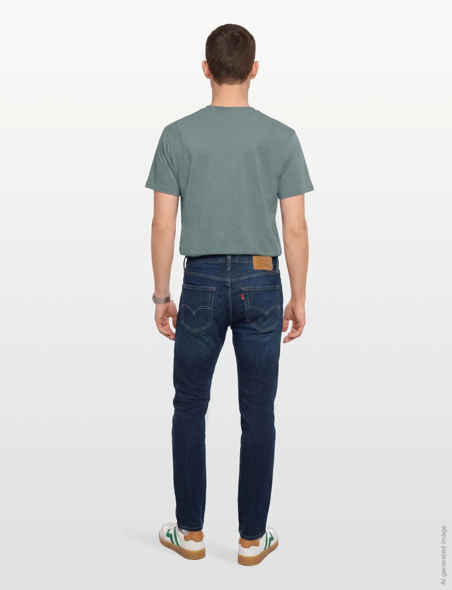 Levi's® - 511 SLIM FREE AS A BIRD - kitsad teksad - dark indigo - worn in - 4