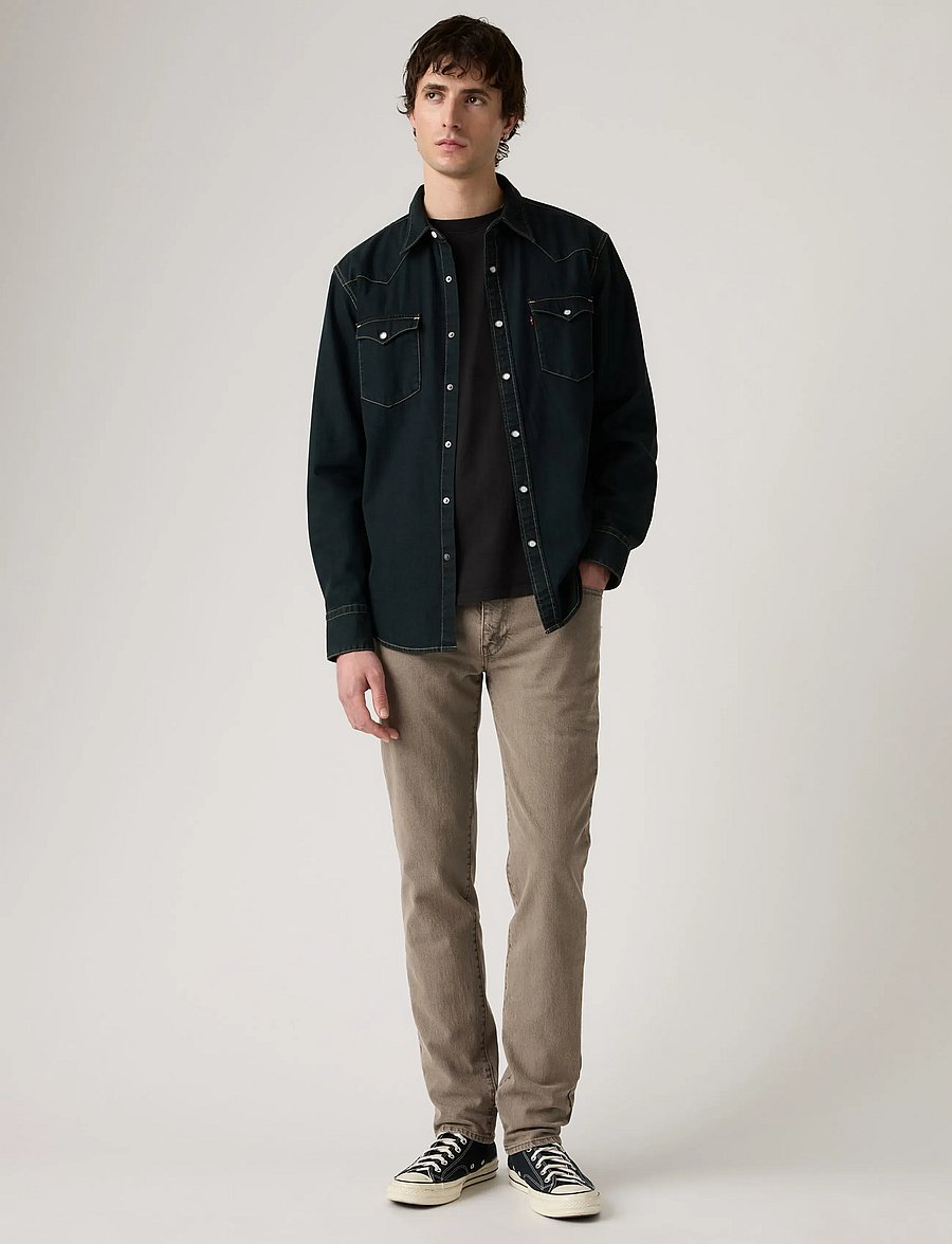 Levi's® - 511 SLIM DESERT SANDSTONE GD - kitsad teksad - browns - 0