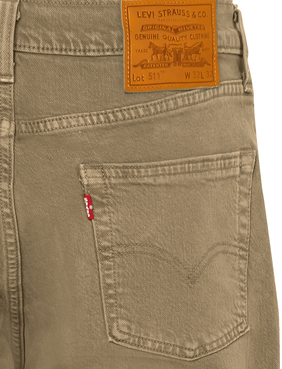 Levi's® - 511 SLIM DESERT SANDSTONE GD - slim jeans - browns - 4