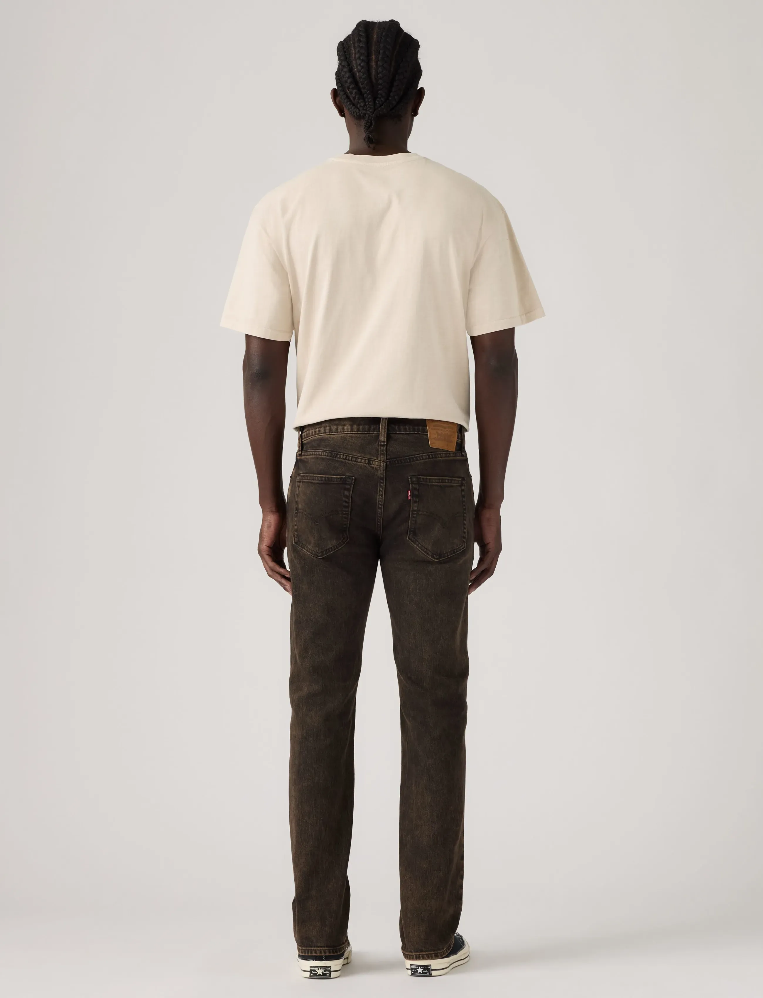 Levi's® - 511 SLIM CHARRED EMBERS OD - byxor & jeans - browns - 4