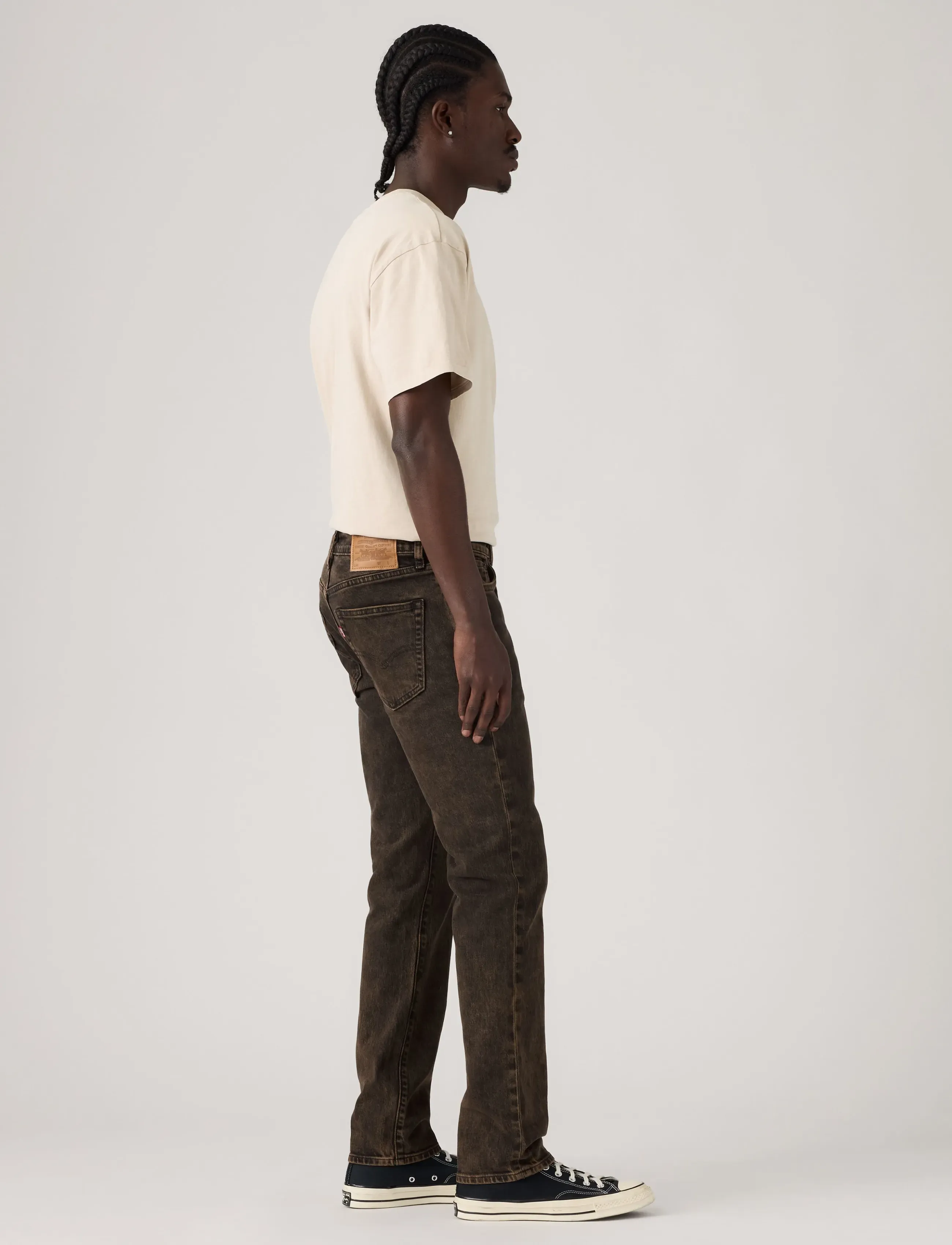 Levi's® 511 SLIM CHARRED EMBERS OD - Streetstyle - BROWNS / brown