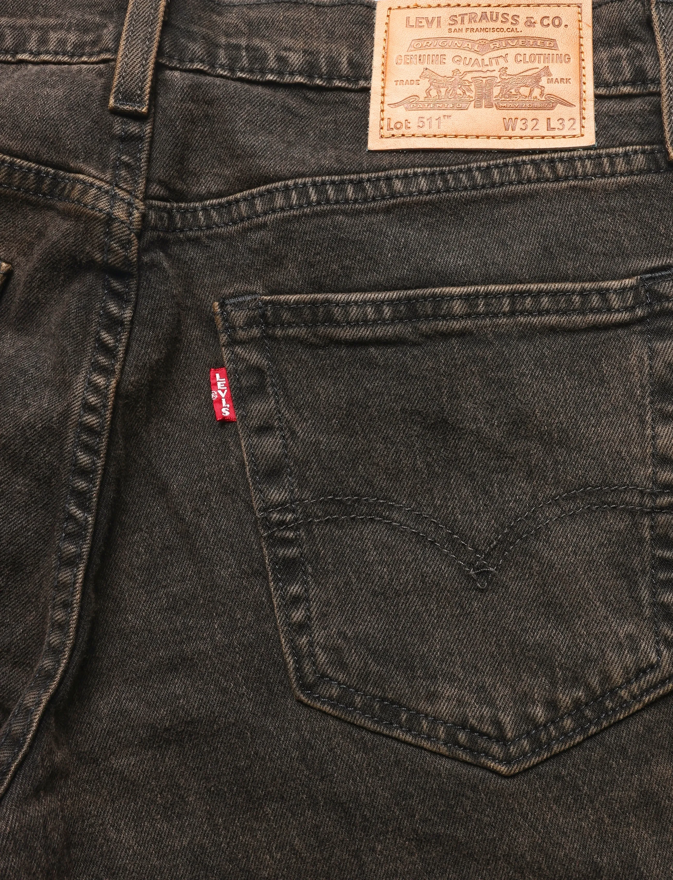 Levi's® - 511 SLIM CHARRED EMBERS OD - browns - 4