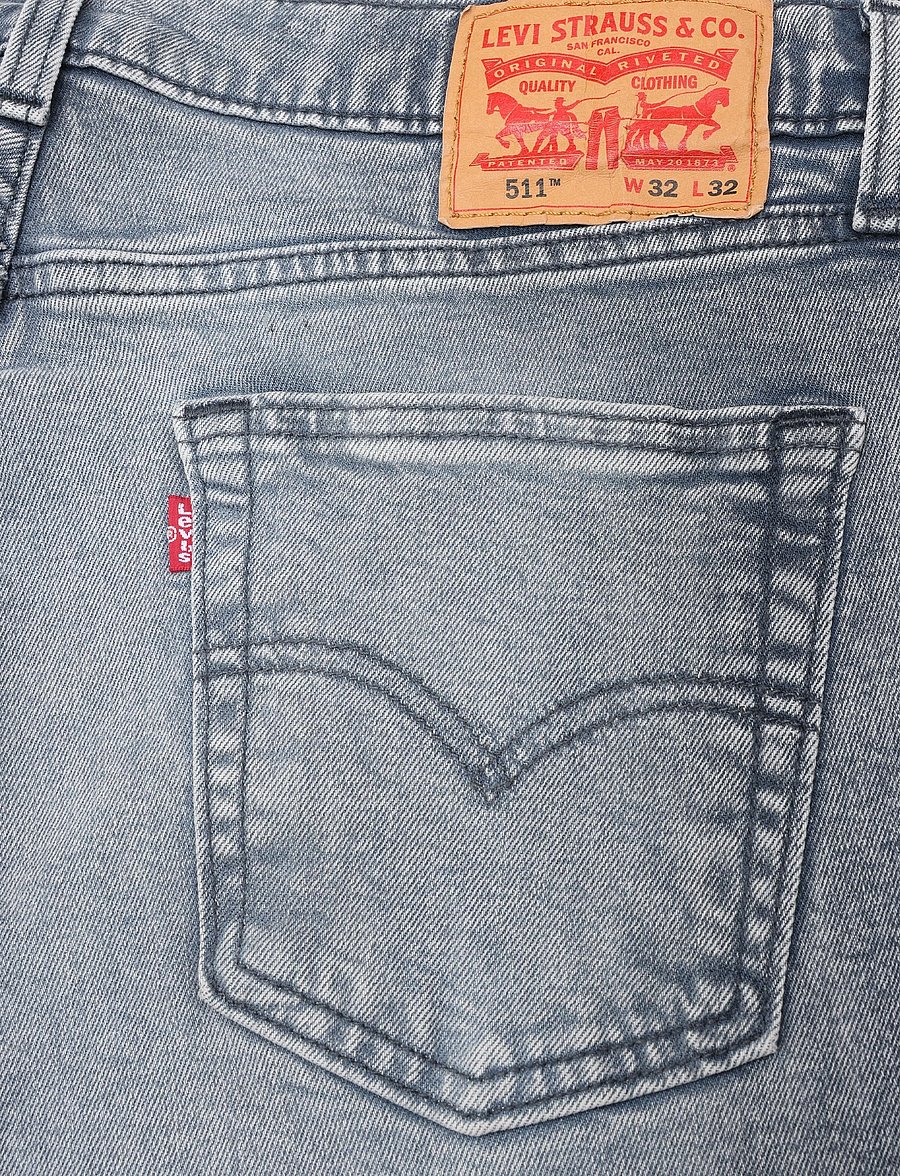 Levi's® - 511 SLIM WHY SO SALTY ADV - slim jeans - blues - 4
