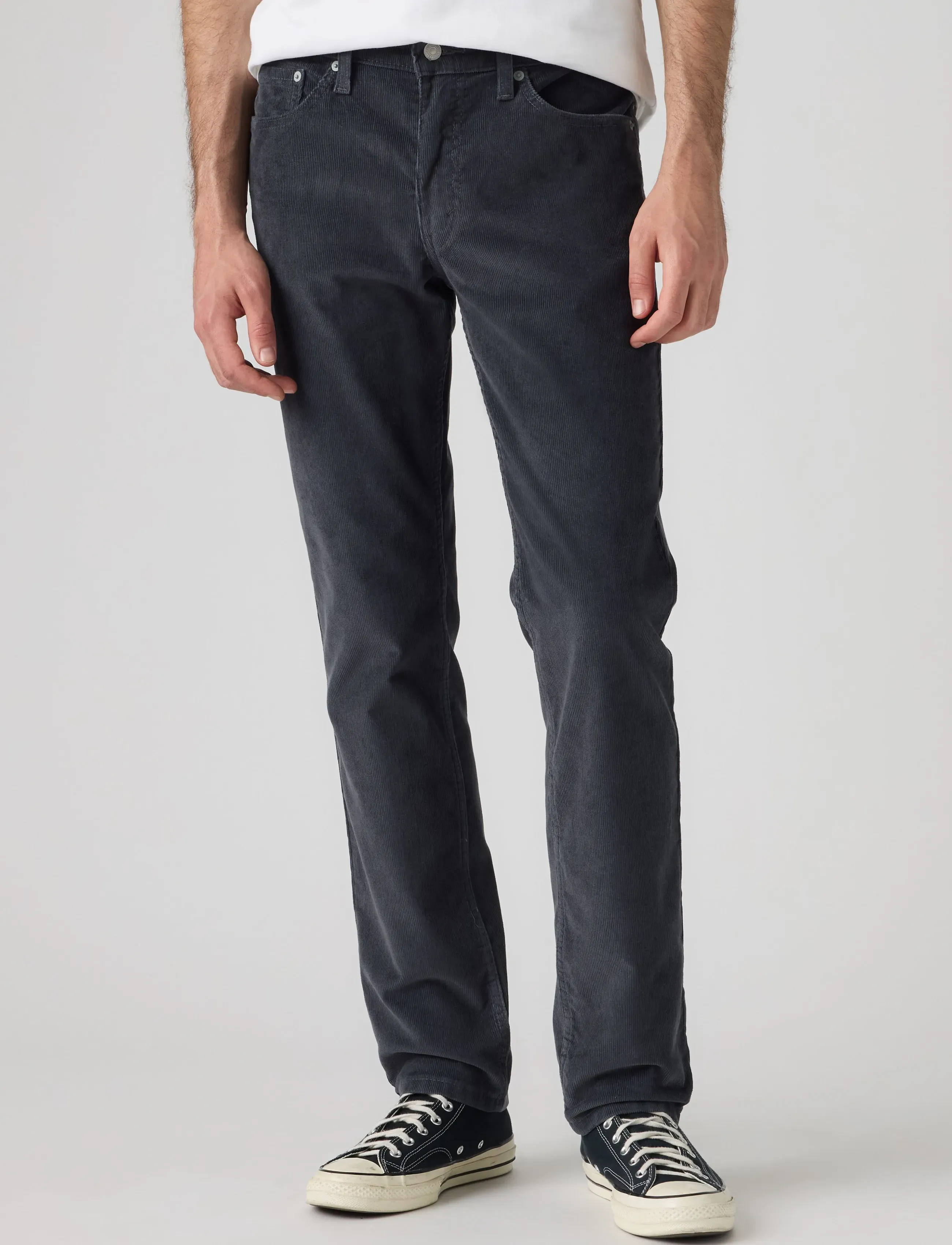 Levi's® - 511 SLIM EBONY S 14W CORD - bukser & jeans - blacks - 3