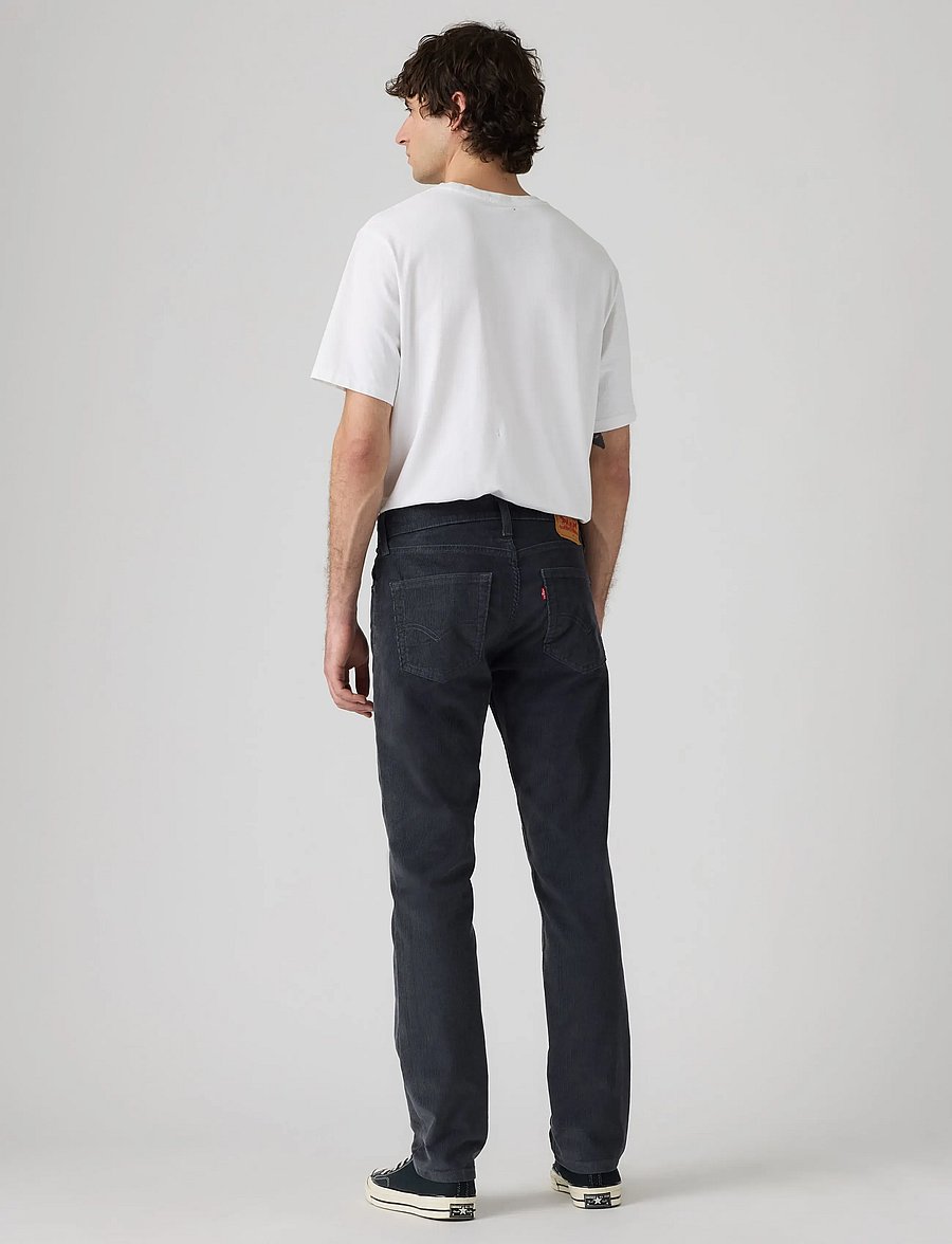 Levi's® - 511 SLIM EBONY S 14W CORD - casual byxor - blacks - 4