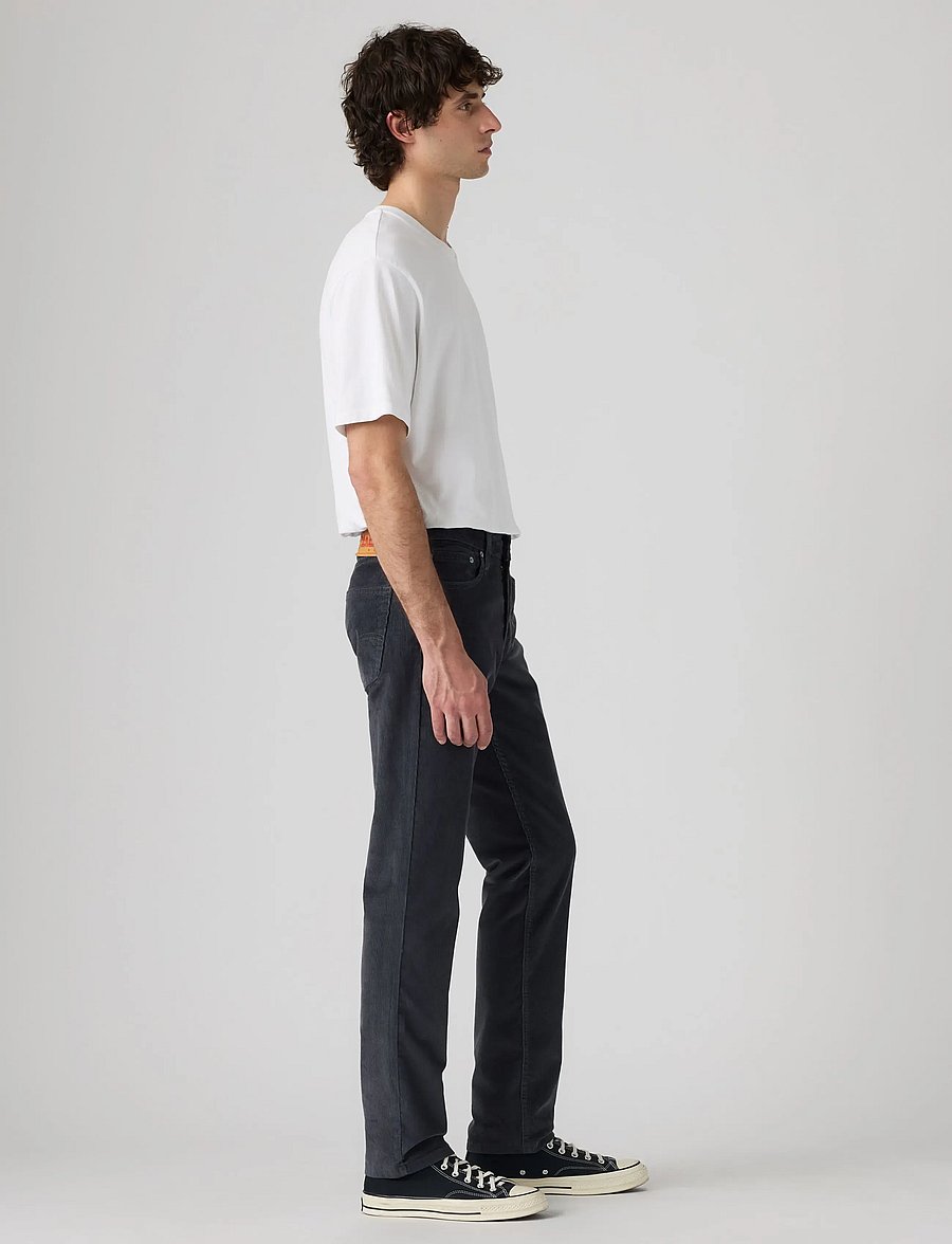 Levi's® - 511 SLIM EBONY S 14W CORD - casual byxor - blacks - 5