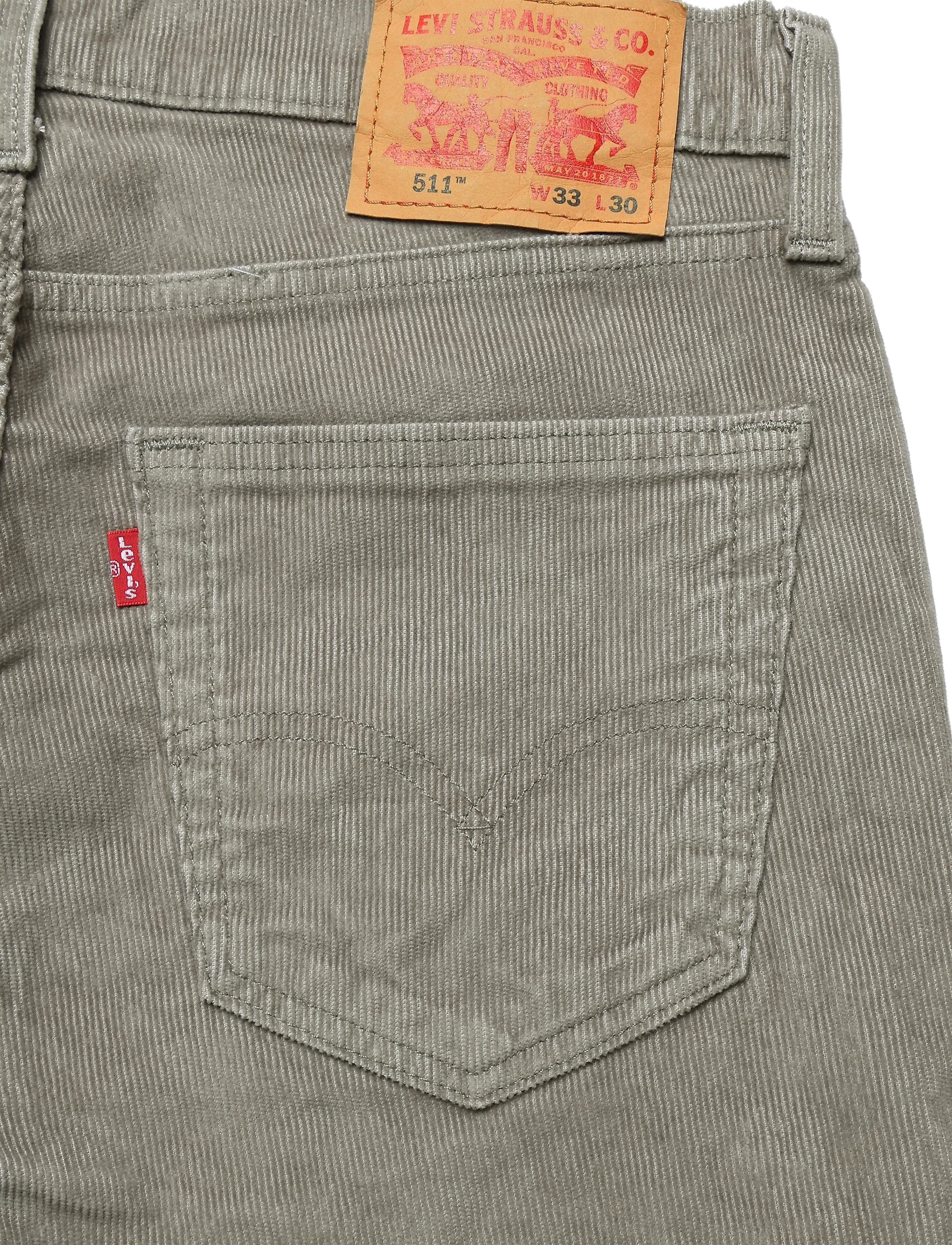 Levi's® - 511 SLIM SMOKEY TAUPE S 14W CO - freizeithosen - neutrals - 4