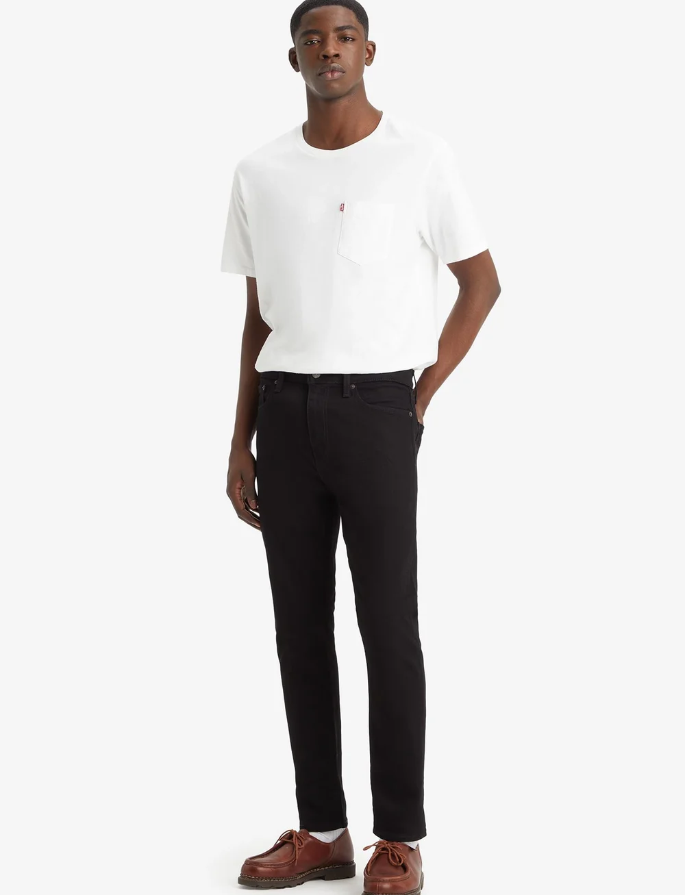 Levi's® - 510 SKINNY BLACK LEAF ADV - liibuvad teksad - blacks - 3