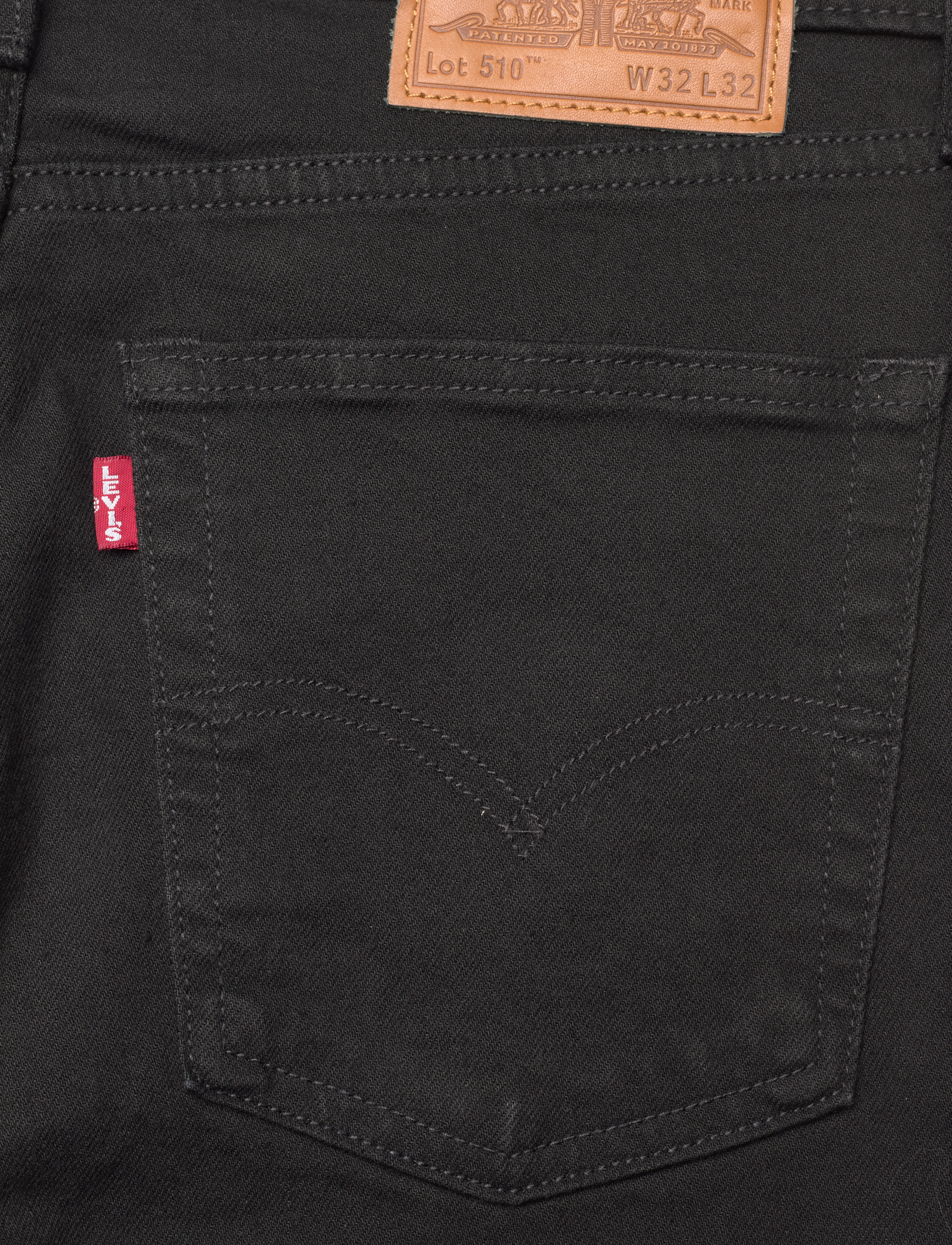 Levi's® - 510 SKINNY BLACK LEAF ADV - bukser & jeans - blacks - 5