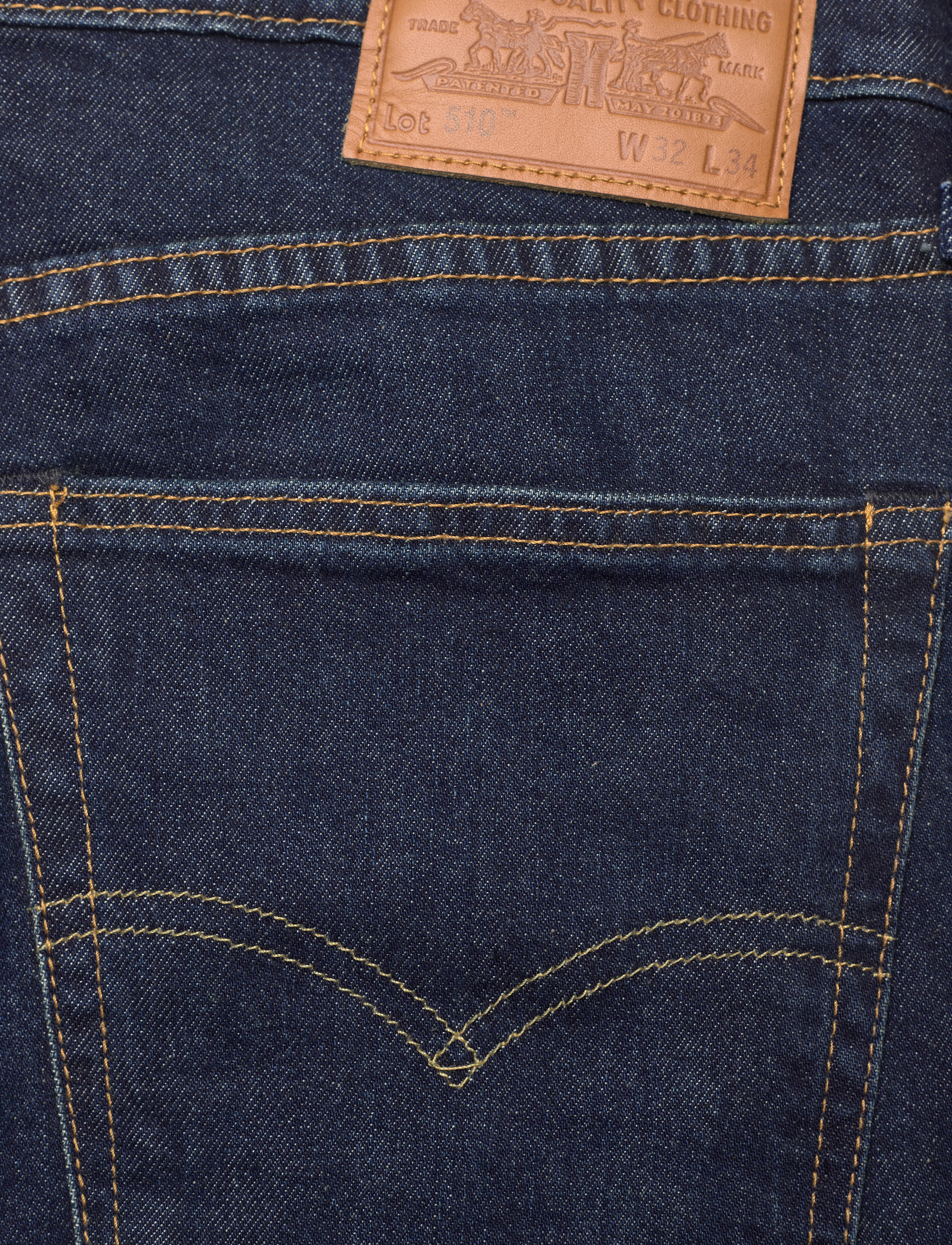 Levi's® - 510 SKINNY Z1485 MEDIUM INDIGO - med indigo - worn in - 4