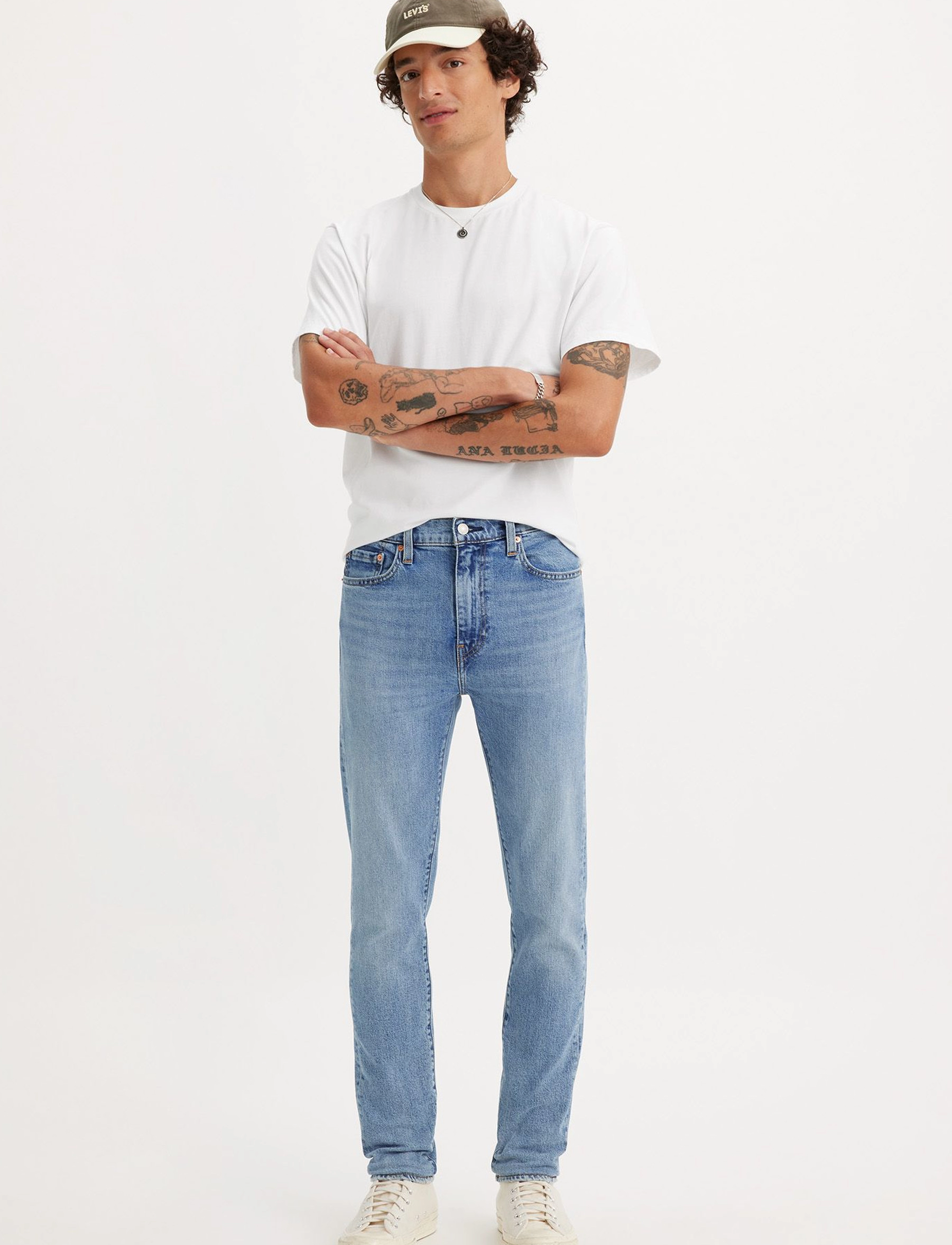 Levi's® - 510 SKINNY LEFT ALONE ADV - med indigo - worn in - 3