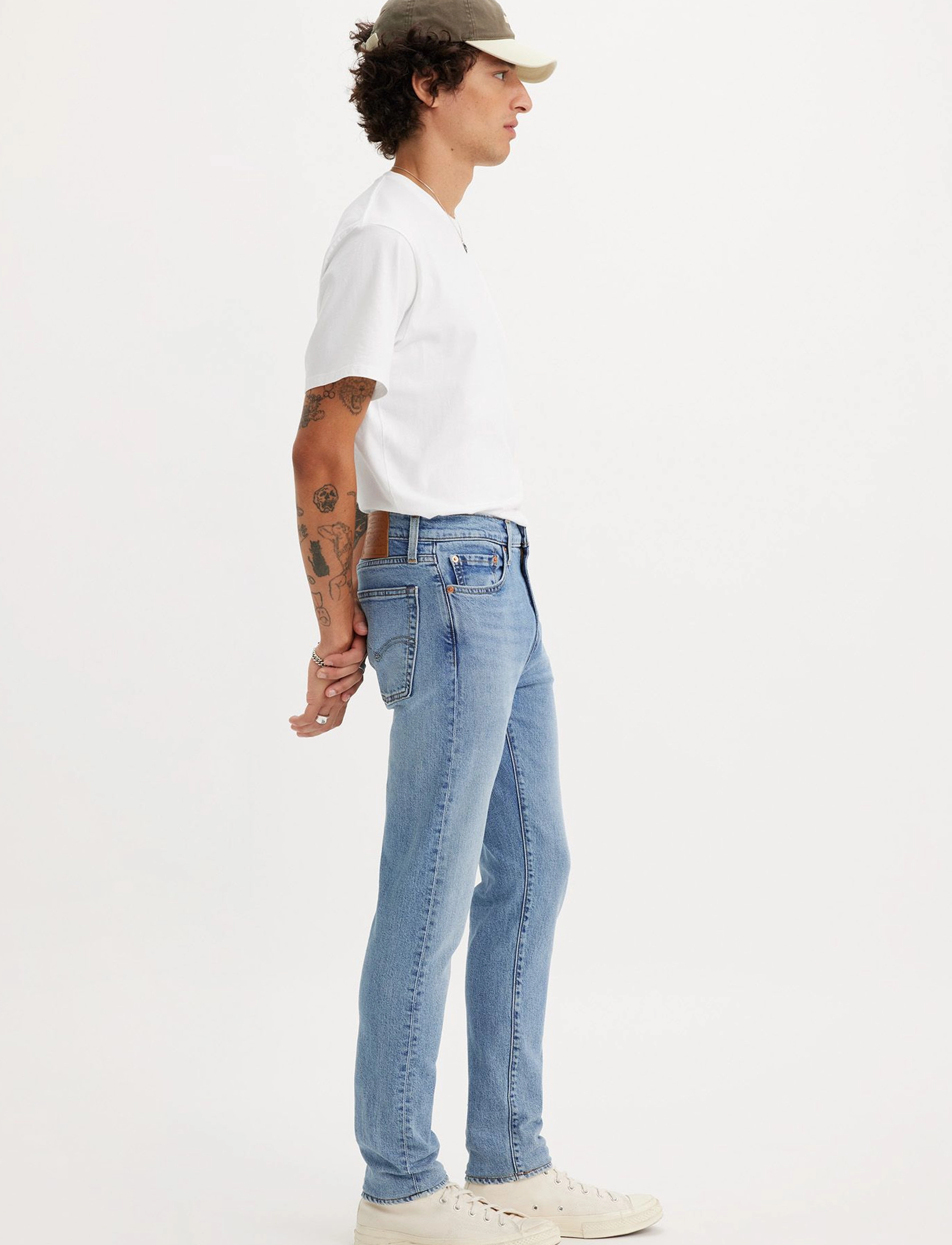 Levi's® - 510 SKINNY LEFT ALONE ADV - med indigo - worn in - 5