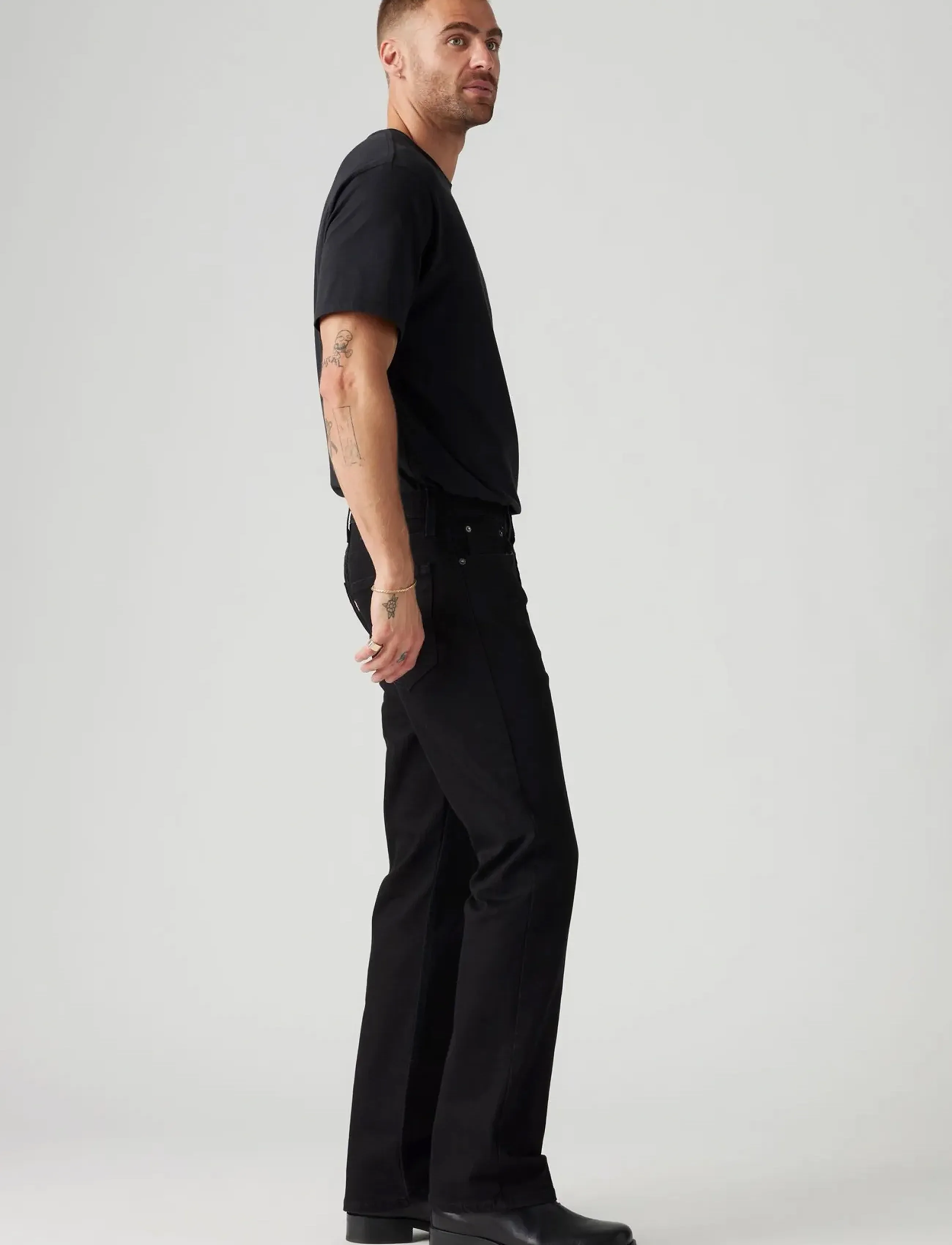 Levi's 527 Slim Boot Cut Native Cali, 31 x 32, Jeans, Schwarz - Slim, Männerswear