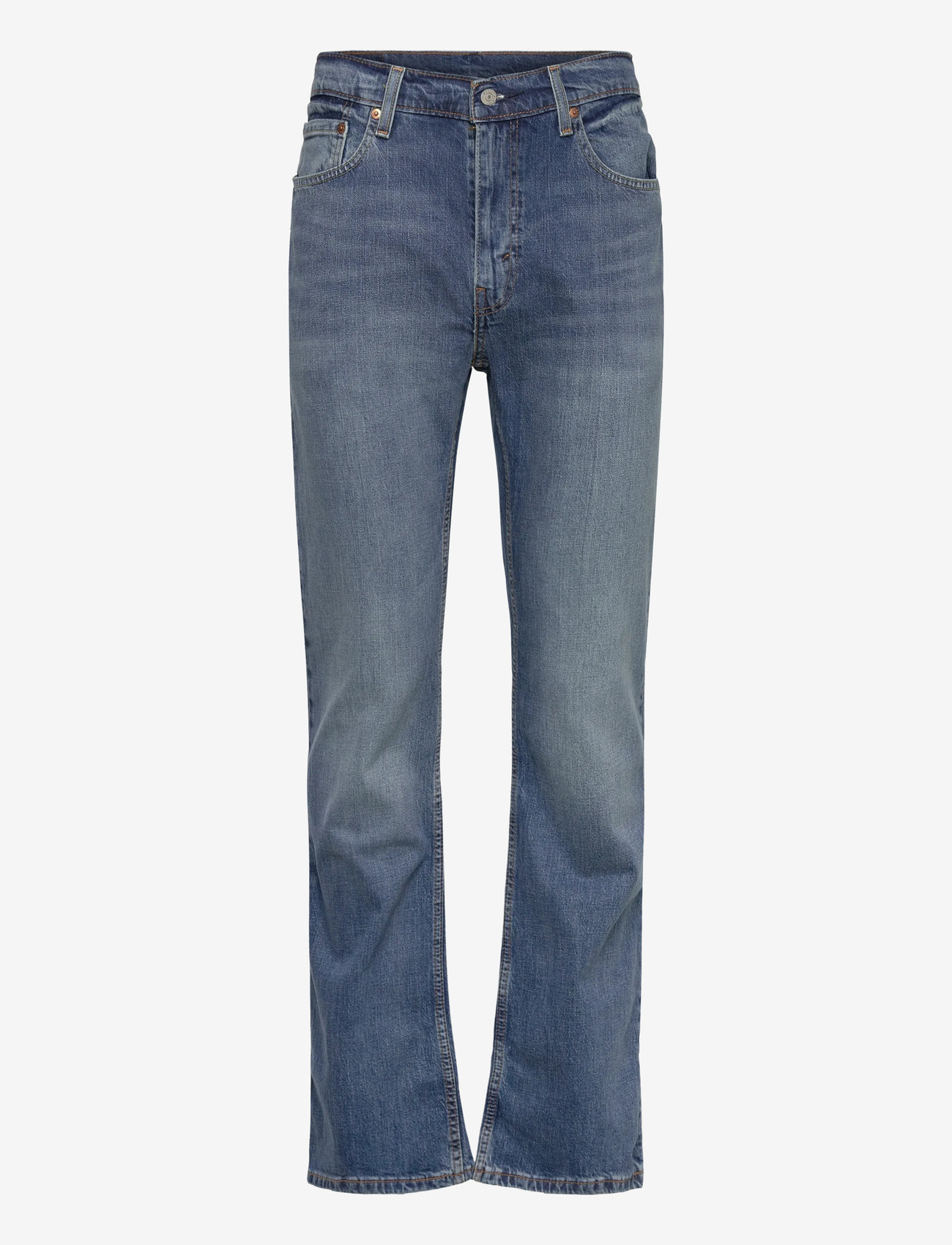 Levi's® - 527 SLIM BOOT CUT BLUE TUNES - slim fit jeans - med indigo - worn in - 1