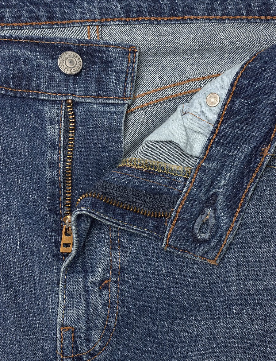Levi's® - 527 SLIM BOOT CUT BLUE TUNES - kitsad teksad - med indigo - worn in - 5