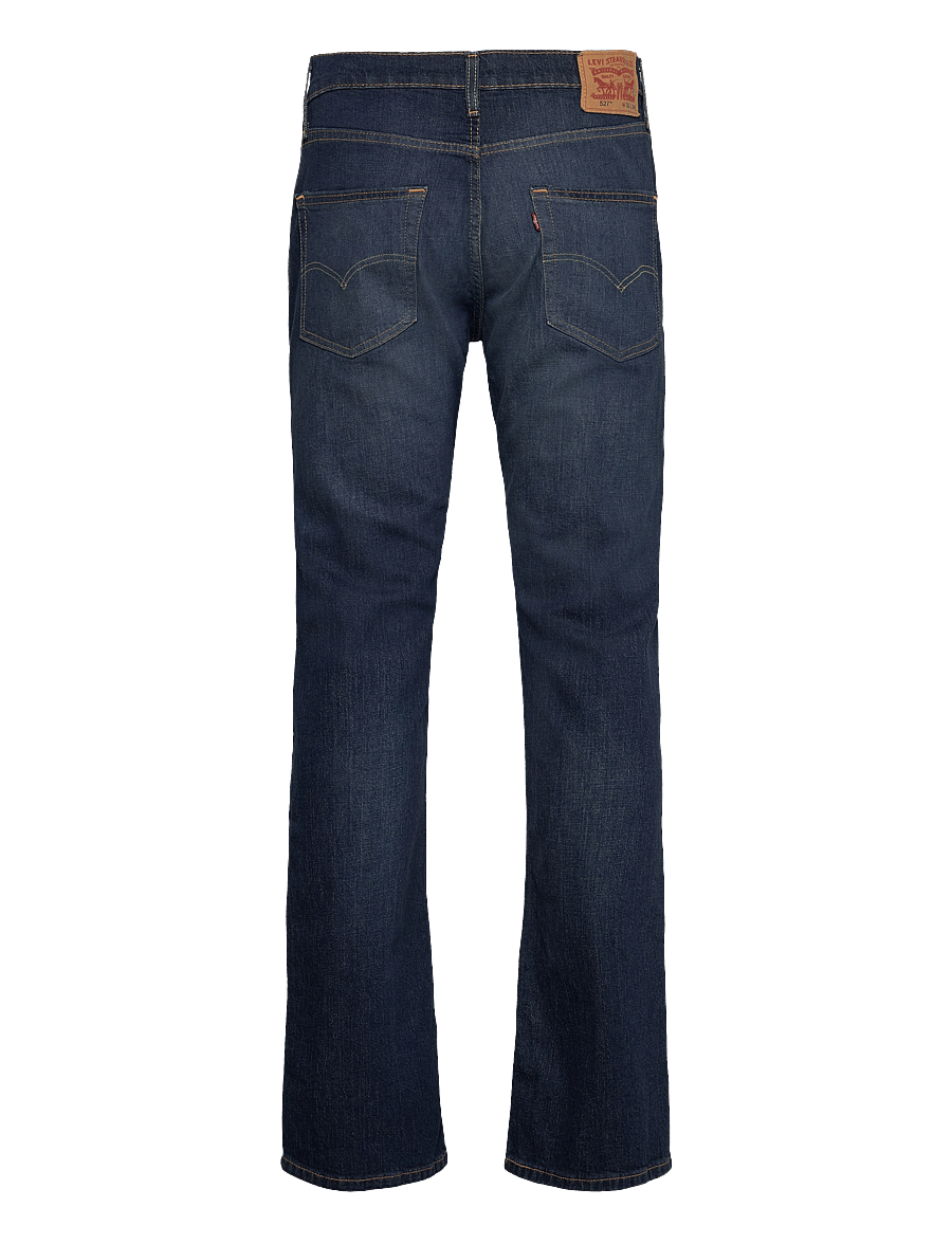 Levi's® - 527 SLIM BOOT CUT COMIN ROUND - kitsad teksad - dark indigo - worn in - 2