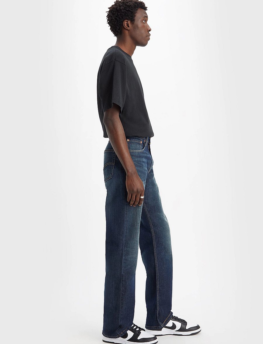 Levi's® - 527 SLIM BOOT CUT COMIN ROUND - kitsad teksad - dark indigo - worn in - 3