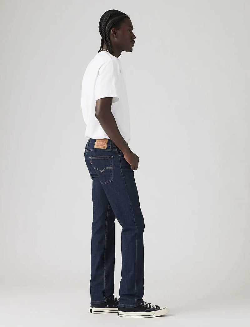 Levi's® - 513 SLIM STRAIGHT BASTION - slim fit jeans - dark indigo - flat finish - 2