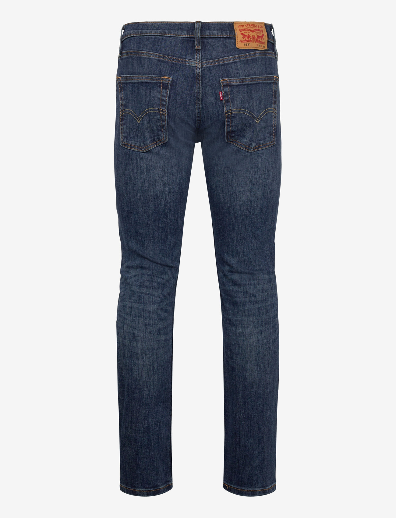 Levi's® - 513 SLIM STRAIGHT TREE TOPPER - dark indigo - worn in - 2