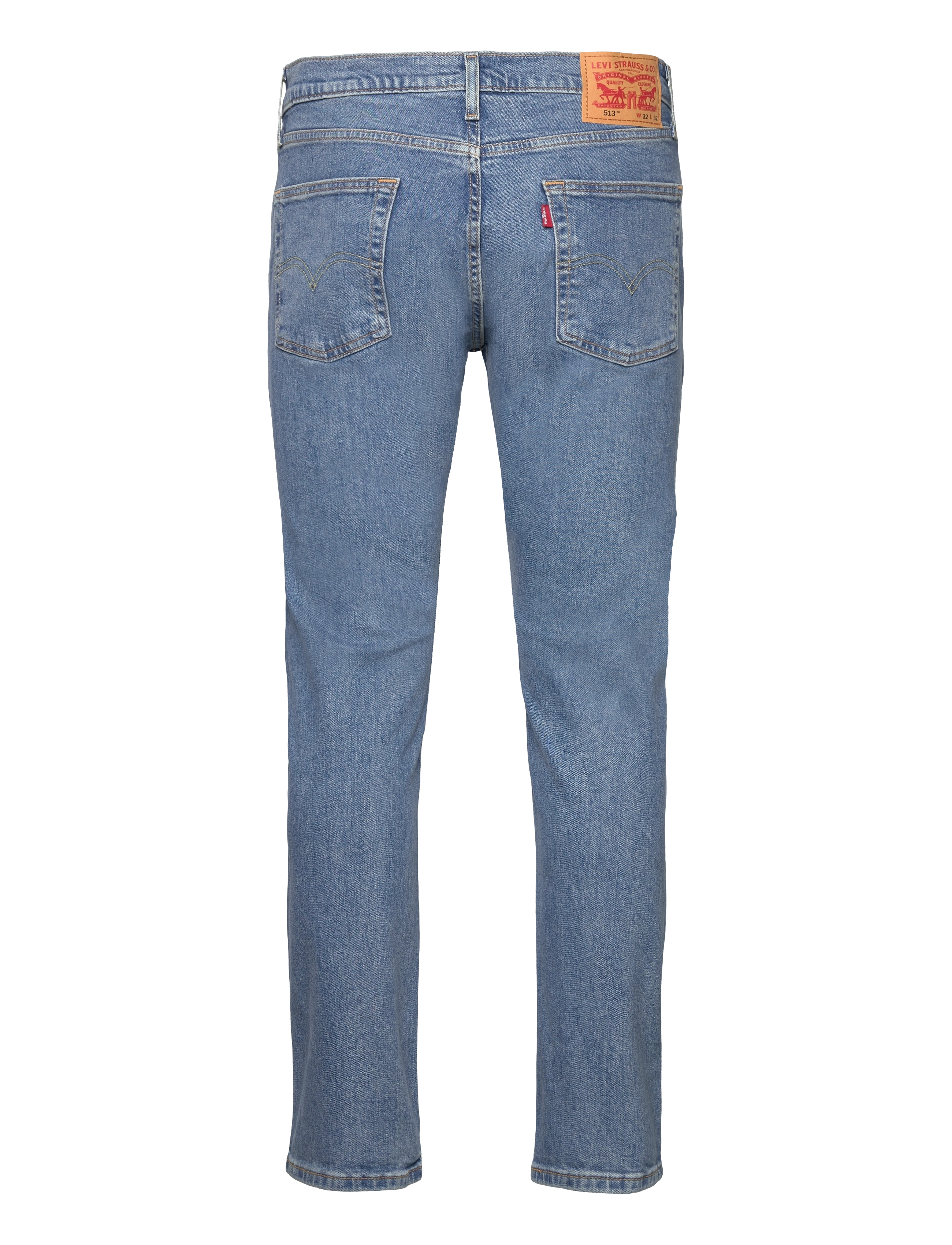 LEVI´S Men - 513 SLIM STRAIGHT FAR OUT CLB - med indigo - worn in - 1