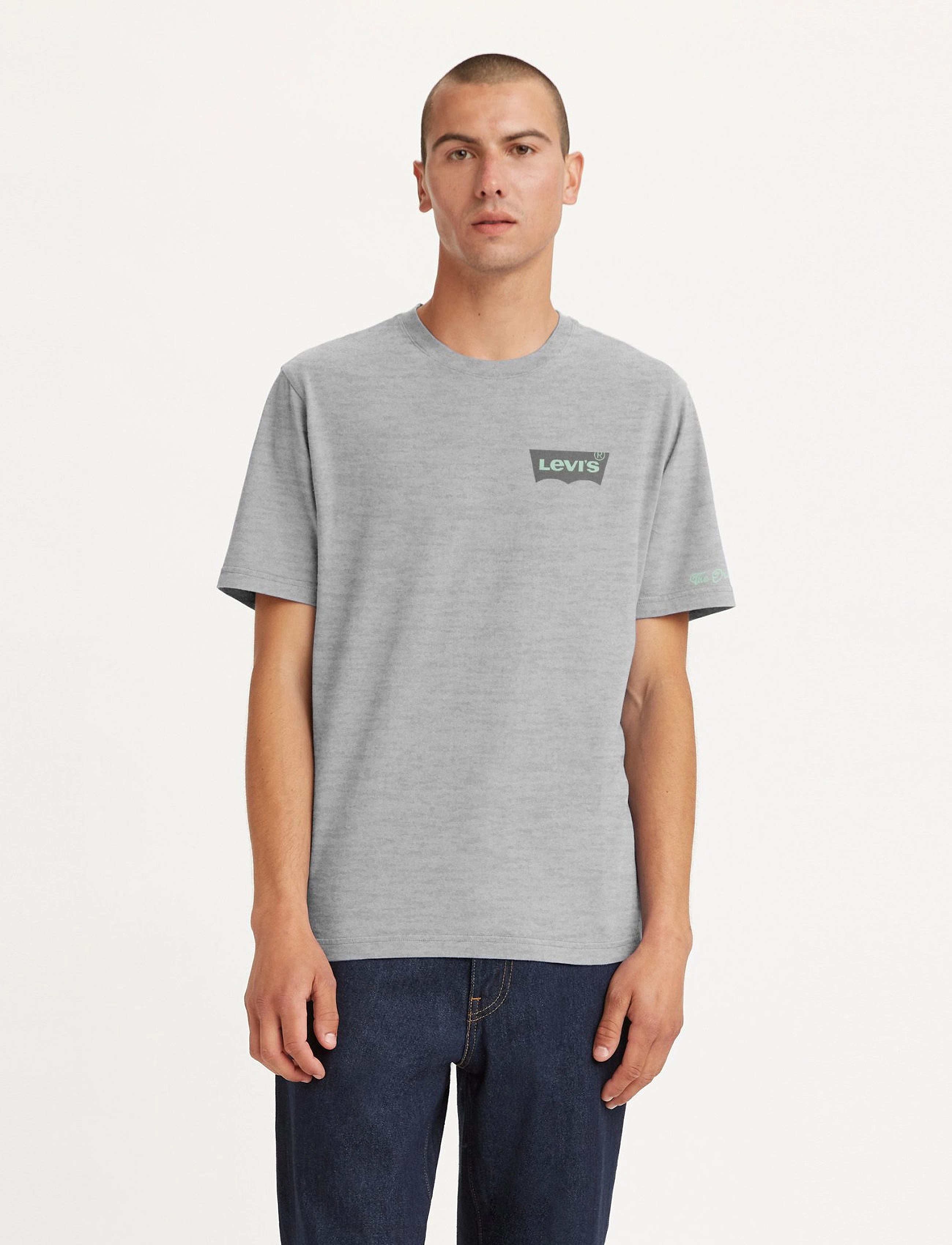 LEVI´S Men - SS RELAXED FIT TEE ORIGINAL BW - greys - 2