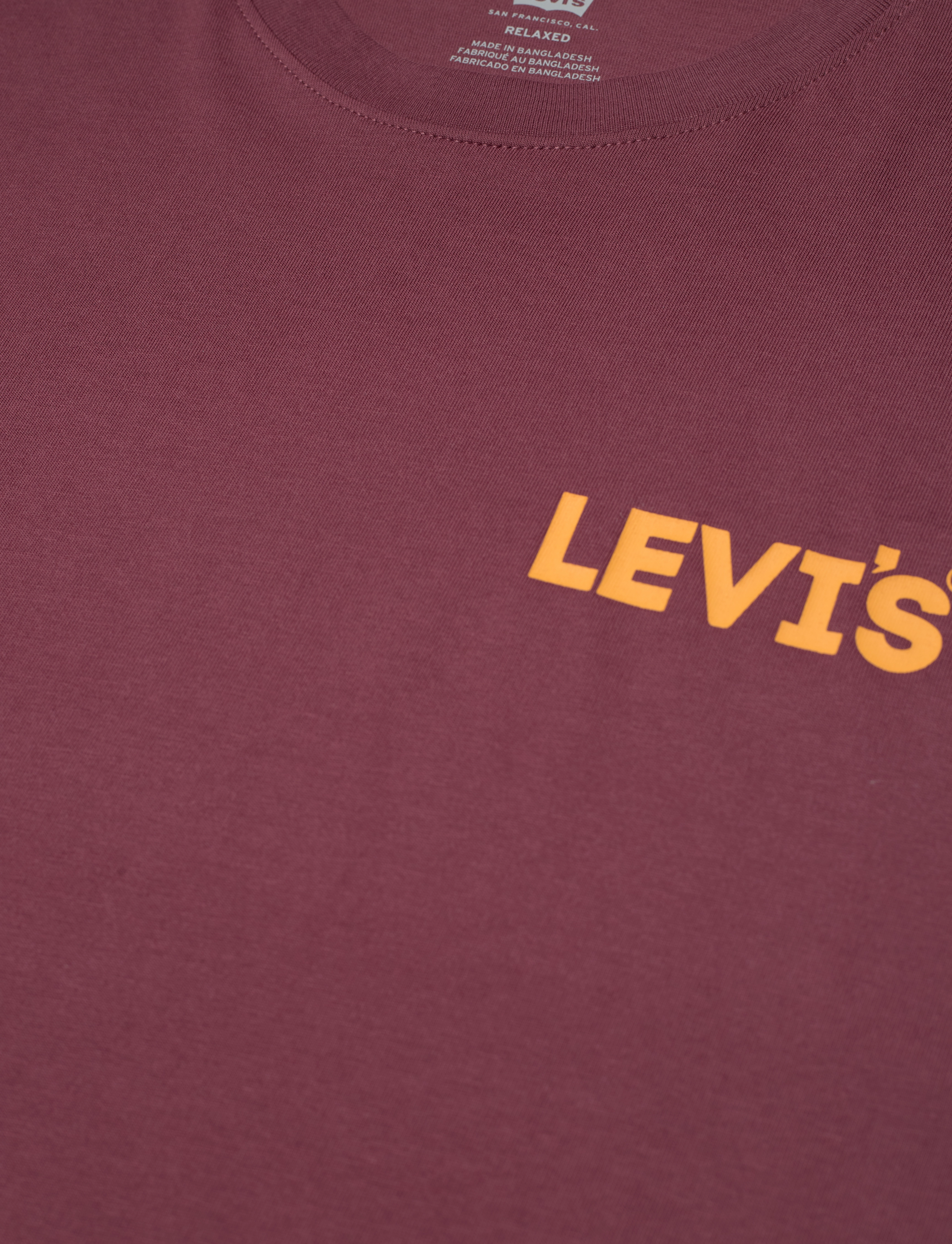 LEVI´S Men - SS RELAXED FIT TEE LC HEADLINE - reds - 4