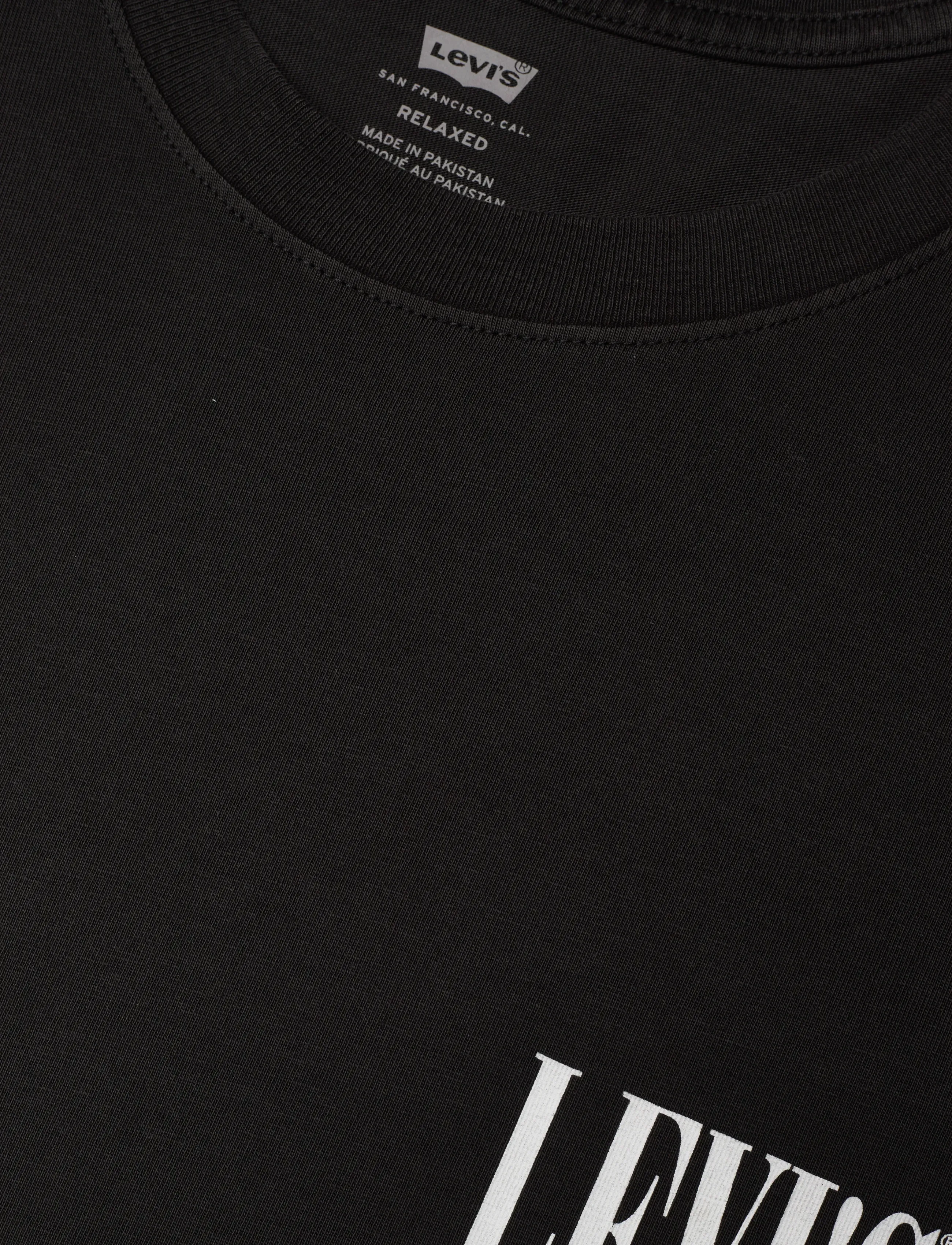 Levi's® - SS RELAXED FIT TEE SSNL SERIF - blacks - 5